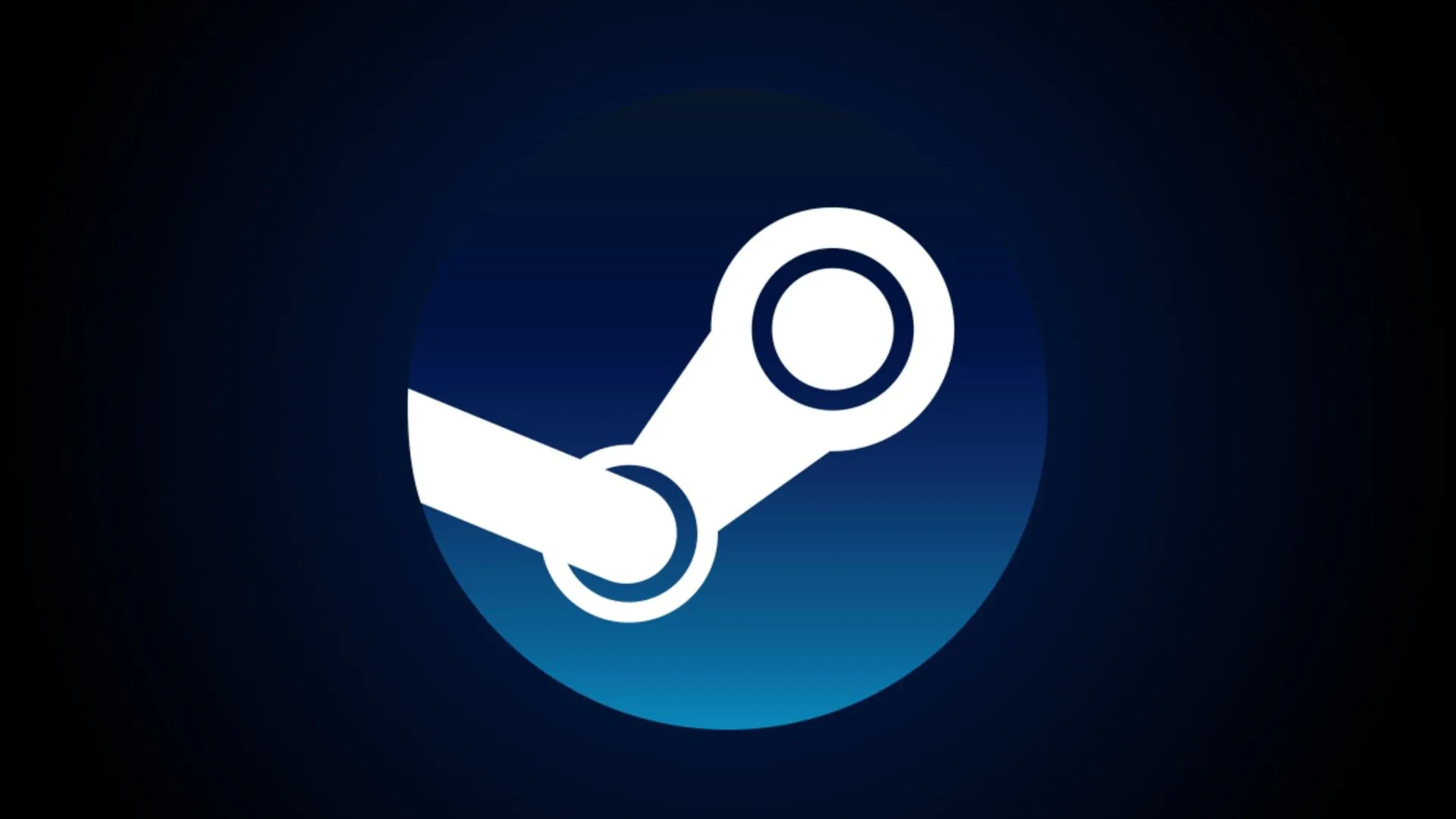 Biểu tượng Steam màu trắng trên nền xanh đen, đại diện cho nền tảng game lớn nơi Garden of Witches sẽ ra mắt Early Access.