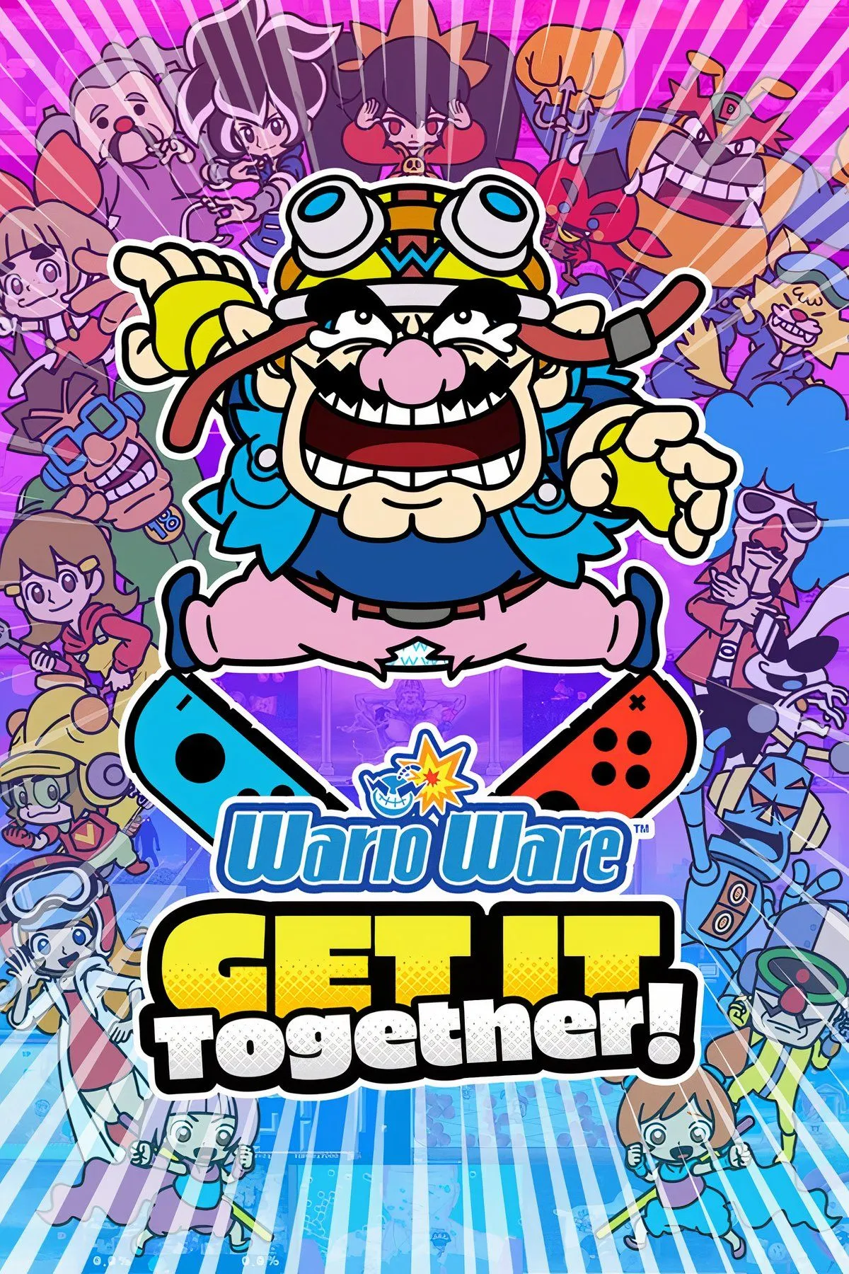Các nhân vật WarioWare tham gia minigame vui nhộn trong bản demo Get It Together!