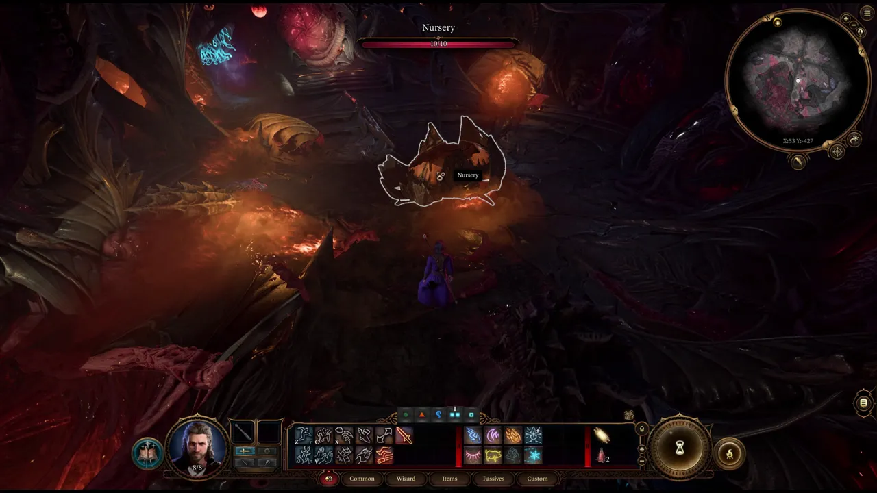 Cảnh mở đầu trong game Baldur's Gate 3, một ví dụ điển hình của game ưu tiên phát hành kỹ thuật số.