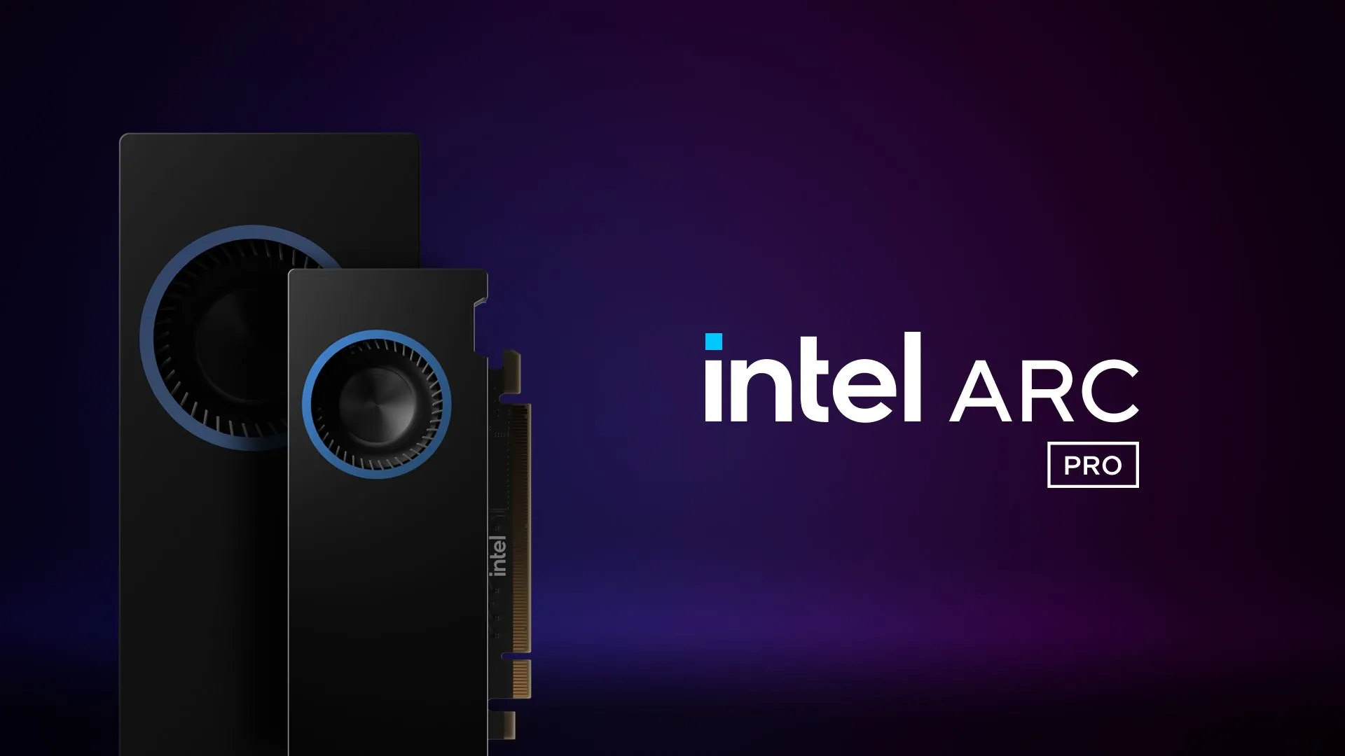 Card đồ họa chuyên nghiệp Intel Arc Pro GPU