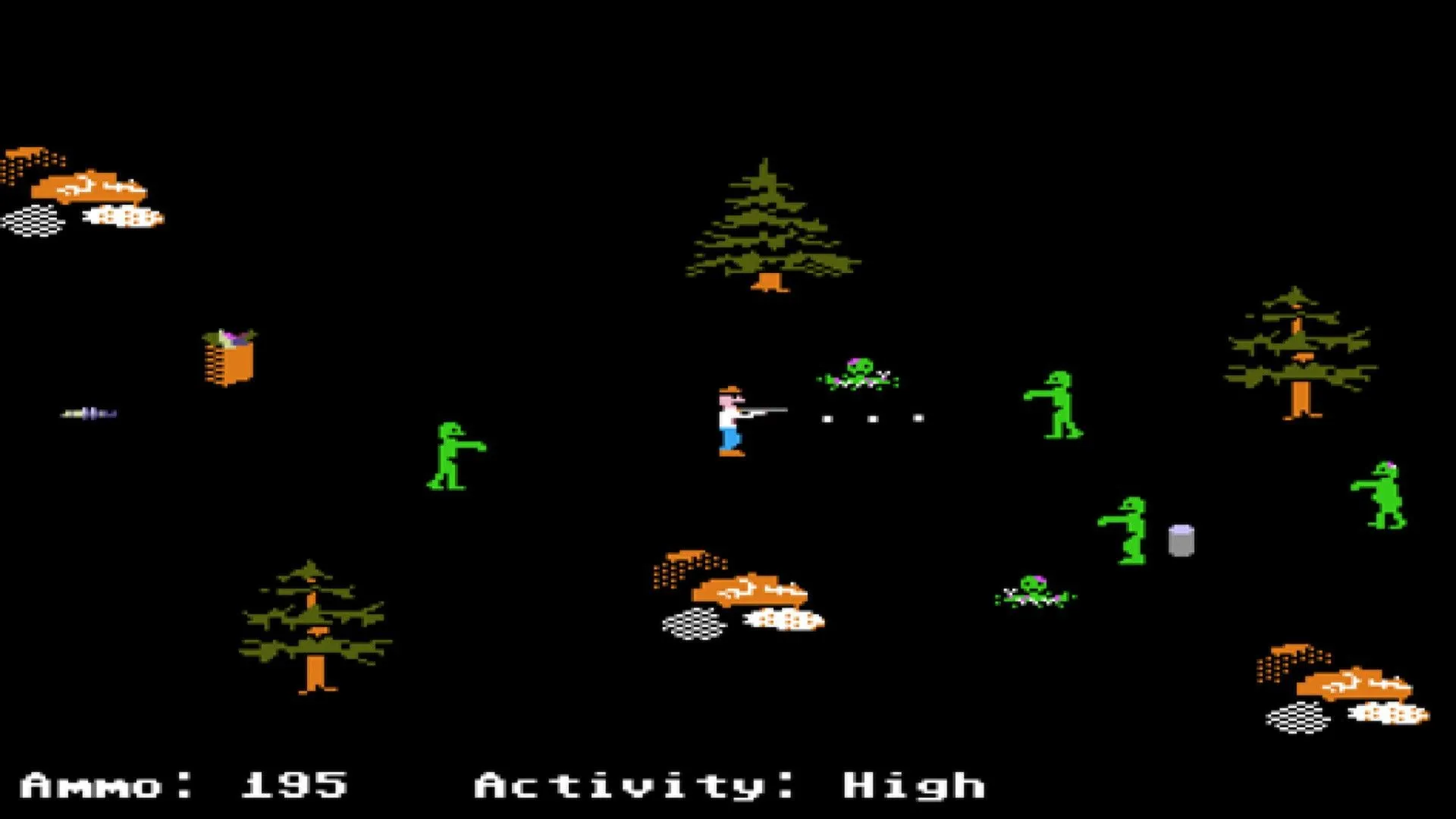 Chiến đấu với zombie trong Organ Trail với đồ họa pixel cổ điển