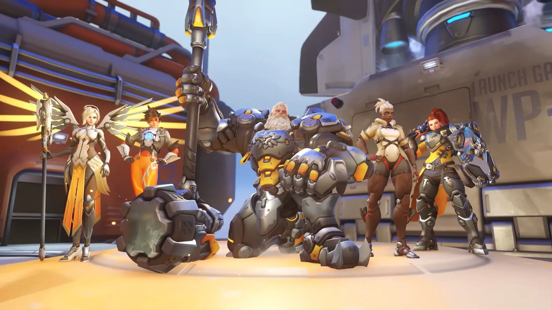Dàn nhân vật đa dạng của Overwatch 2, đại diện cho thể loại hero shooter phổ biến trong thị trường game hiện tại