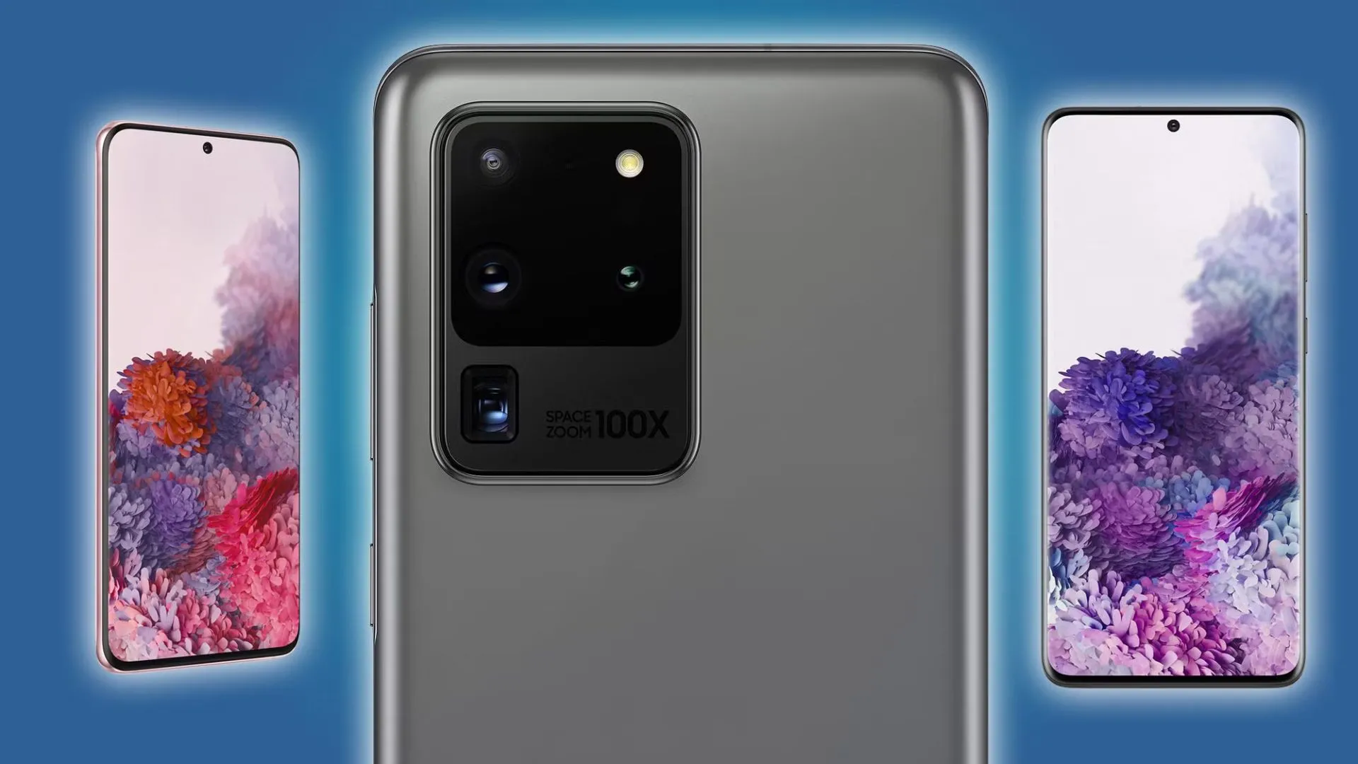 Điện thoại Samsung Galaxy S20 trên bàn, biểu tượng cho việc kết thúc hỗ trợ phần mềm