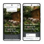 Giao diện Google Chrome Android với thanh địa chỉ được di chuyển xuống phía dưới màn hình, hiển thị tùy chọn 'Move address bar to bottom'