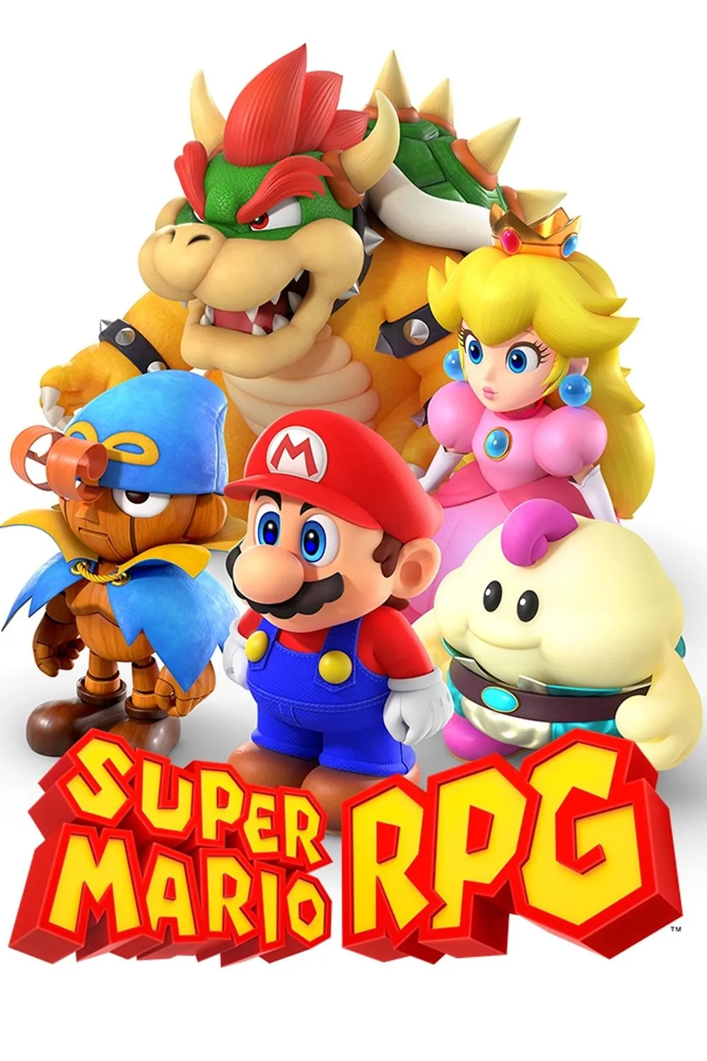 Giao diện thông tin chi tiết về Super Mario RPG, bản làm lại cho Nintendo Switch, một JRPG thân thiện với người mới