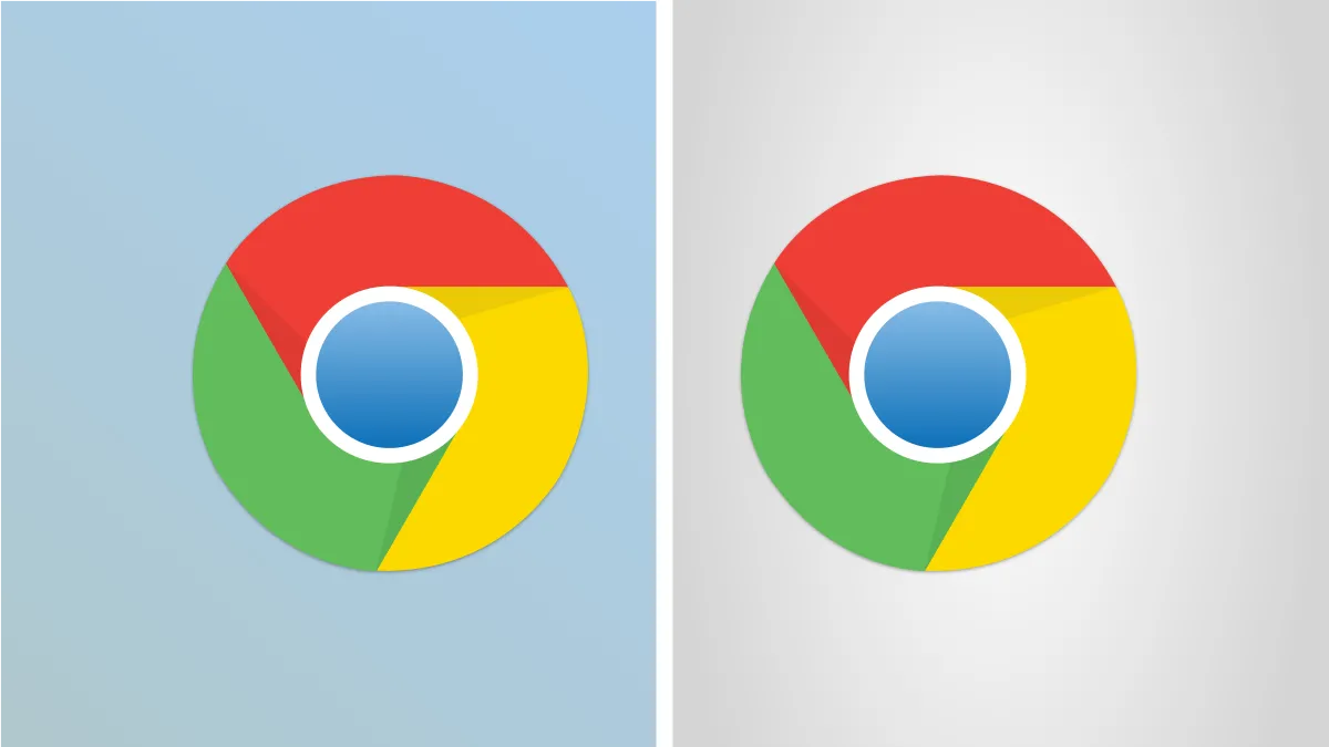 Hai biểu tượng Chrome và ChromeOS đặt cạnh nhau