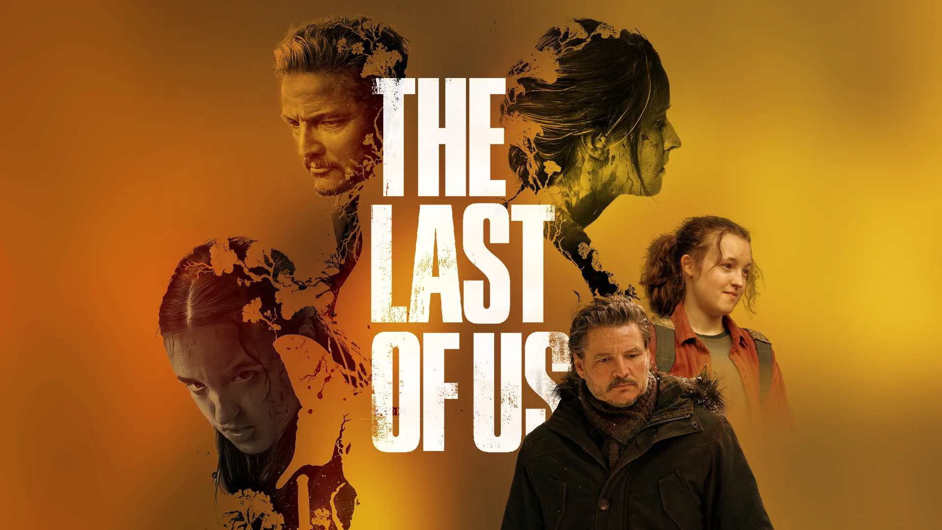 Hai nhân vật chính Joel và Ellie trong hình ảnh quảng bá game The Last of Us, thể hiện không khí hậu tận thế