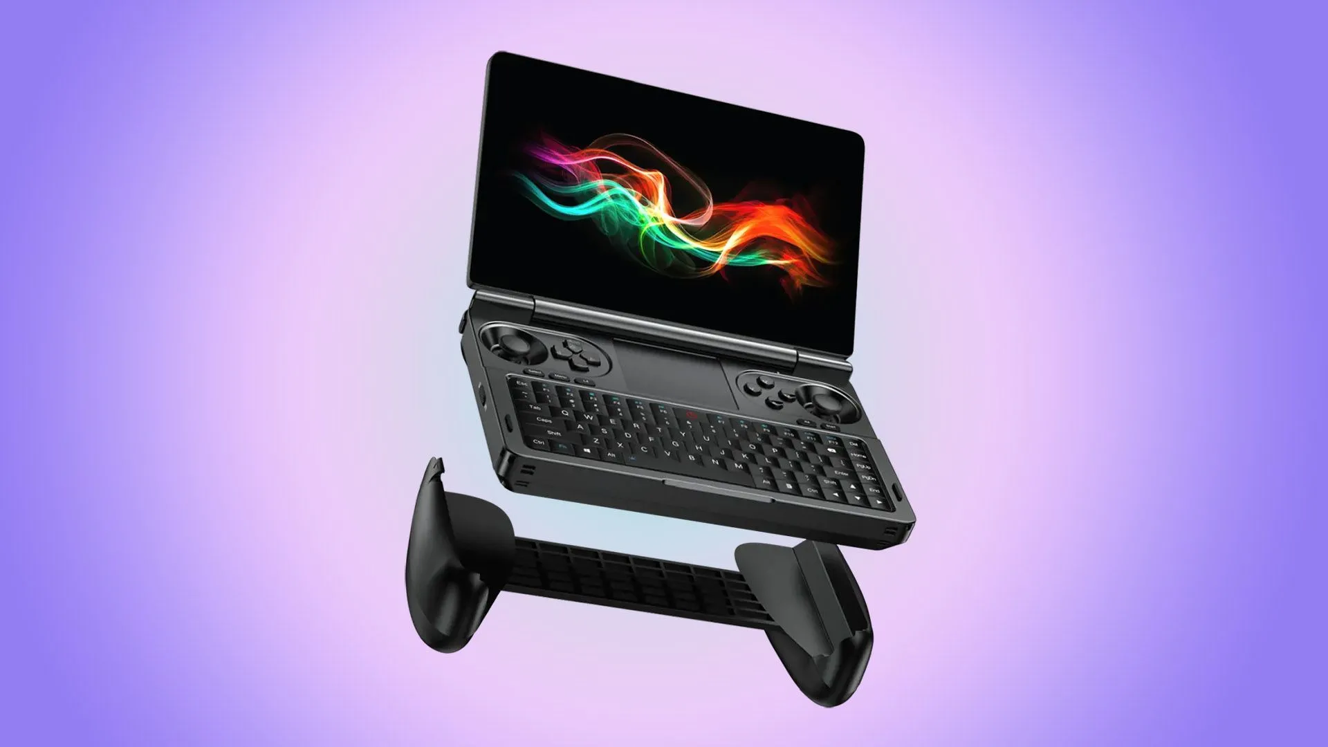 Hình ảnh cận cảnh máy chơi game GPD Win Mini, một trong số ít PC handheld hướng đến sự nhỏ gọn