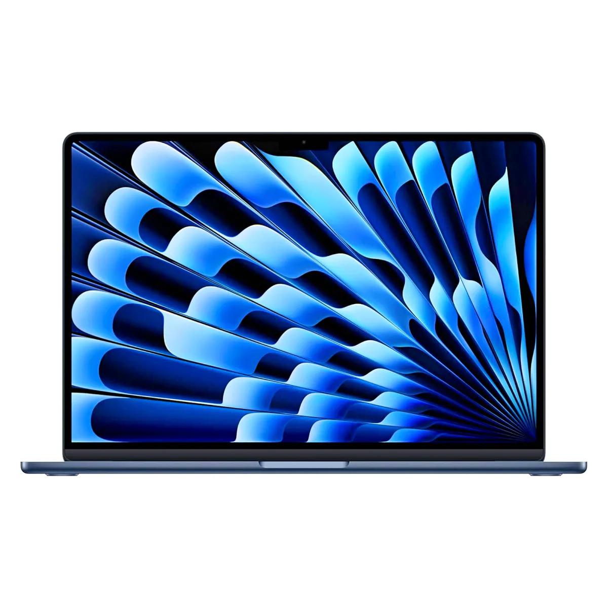 Hình ảnh chiếc MacBook Air 15 inch M4 màu Midnight, một thiết bị mạnh mẽ trong hệ sinh thái Apple.