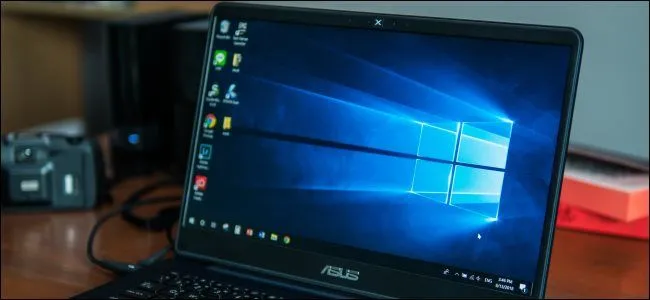 Hình ảnh minh họa máy tính xách tay ASUS, đại diện cho thiết bị cần tối ưu hiệu suất