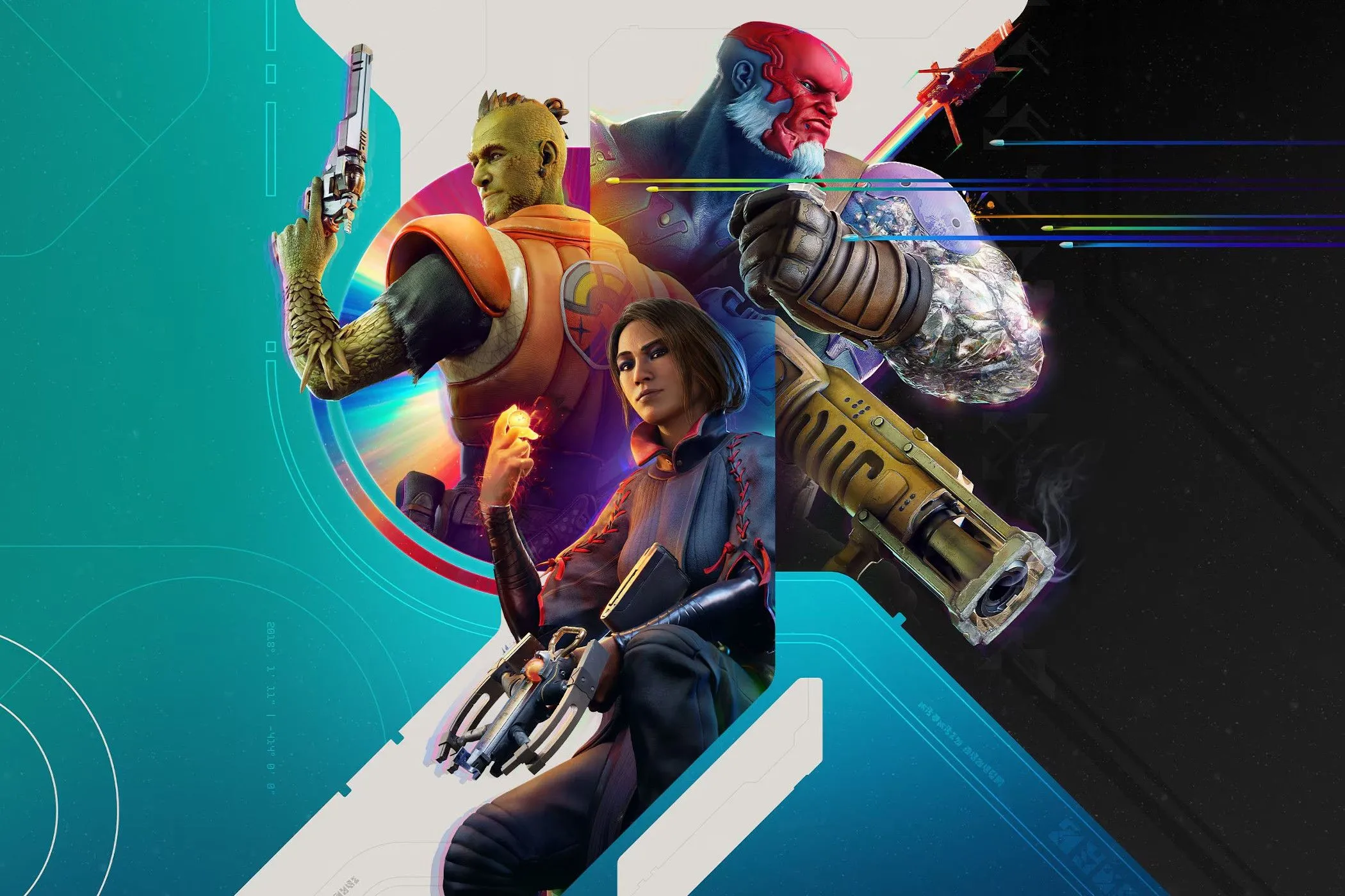 Hình ảnh quảng bá game Concord, một trong những tựa game live service thất bại tiêu biểu của thế hệ console thứ 9.