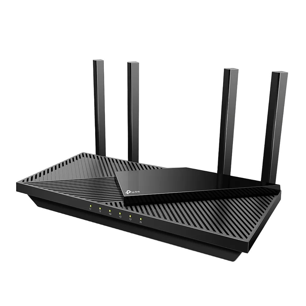 Hình ảnh router TP-Link Archer AX21 với 4 ăng-ten, hỗ trợ Wi-Fi 6