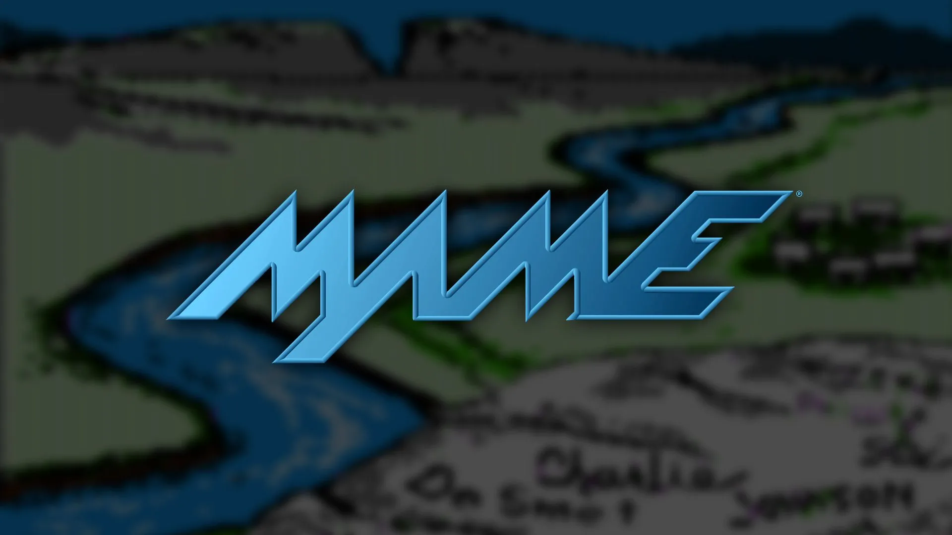Logo của phần mềm giả lập MAME (Multiple Arcade Machine Emulator).