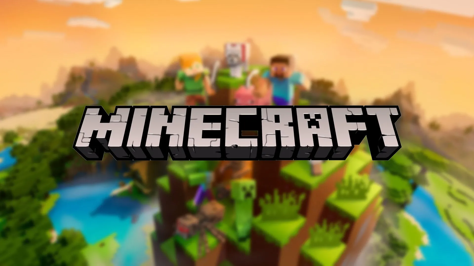 Logo game Minecraft, biểu tượng cho một trong những tựa game tiên phong trong việc hỗ trợ cross-play trên nhiều nền tảng đa dạng.