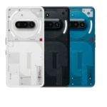 Màn hình hiển thị chính của Nothing Phone (3a) với giao diện người dùng tối giản và tinh tế.