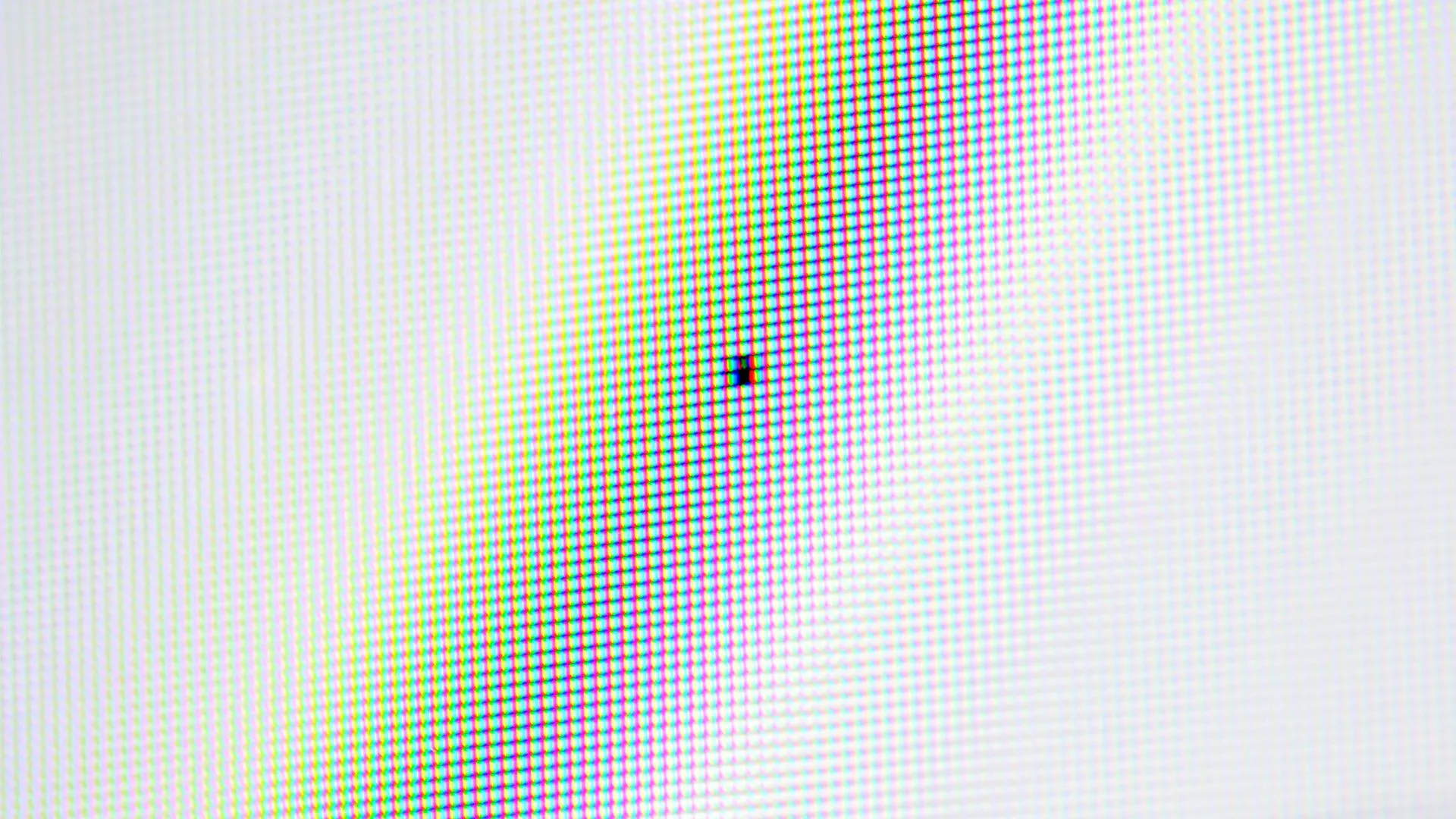 Màn hình hiển thị màu đơn sắc để kiểm tra các điểm chết hoặc điểm kẹt pixel