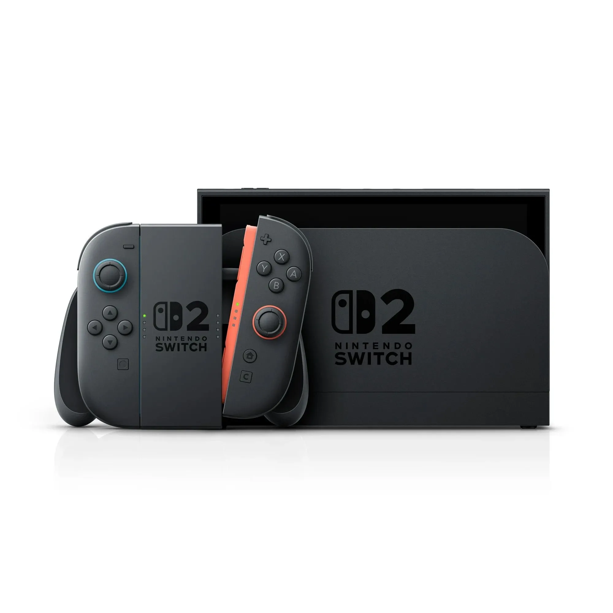 Máy chơi game cầm tay lai console Nintendo Switch 2 với màn hình lớn và thiết kế hiện đại.