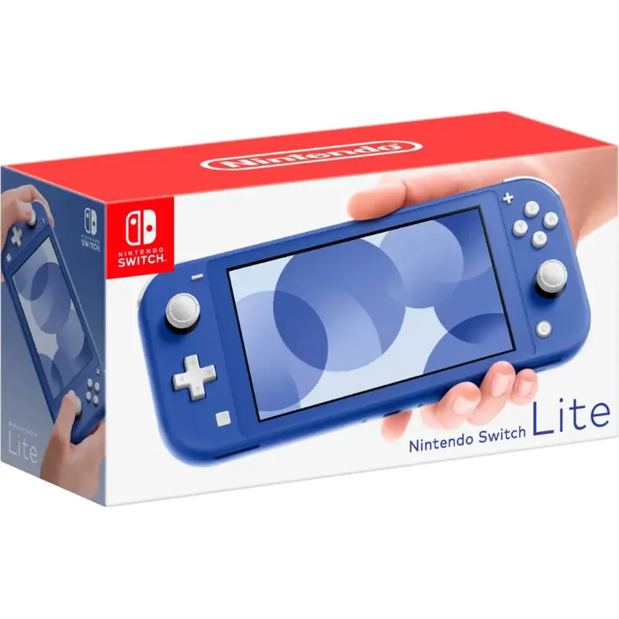 Máy chơi game Nintendo Switch Lite màu xanh, phiên bản nhỏ gọn tập trung vào tính di động
