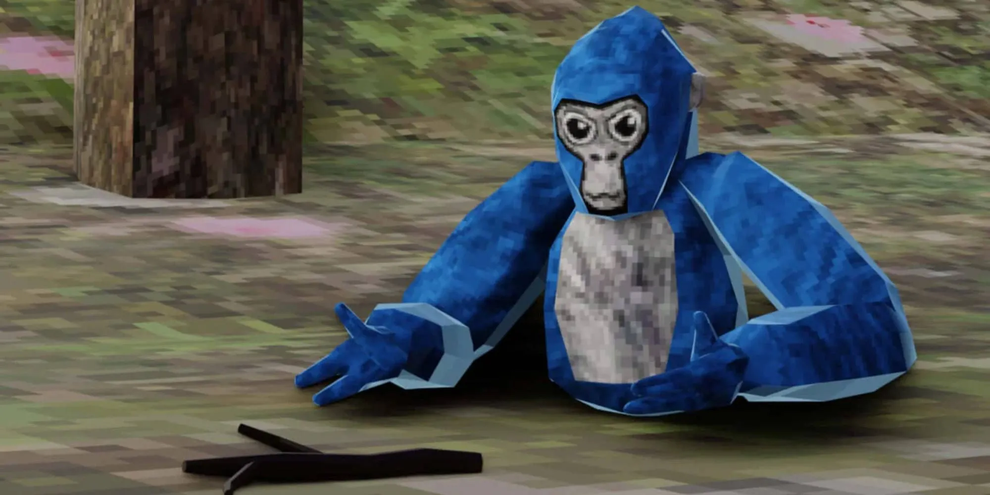 Người chơi đang trải nghiệm game Gorilla Tag trên Meta Quest, một tựa game VR phổ biến bị nhiều "shovelware" nhái lại