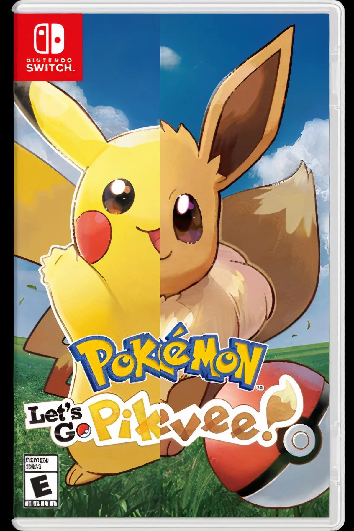 Người chơi và Pikachu khám phá Rừng Viridian trong game demo Pokémon Let's Go trên Nintendo Switch