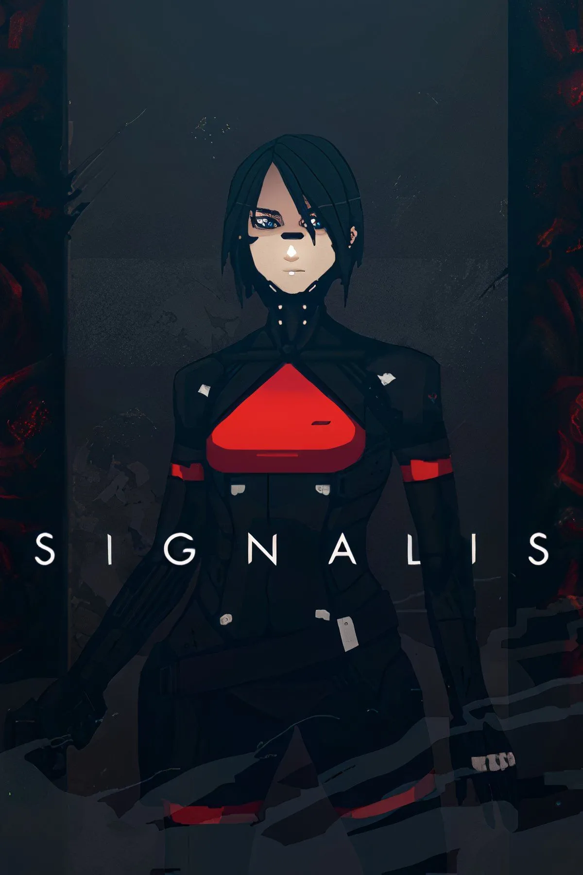 Nhân vật chính Elster khám phá môi trường tối tăm, đầy bí ẩn trong game kinh dị Signalis