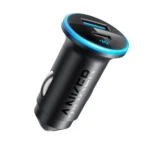 Sạc ô tô Anker 323 USB-C kép với hai cổng sạc USB-C và USB-A