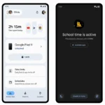 Tính năng "Thời gian học tập" (School Time) trong Google Family Link giúp hạn chế điện thoại khi đang ở trường