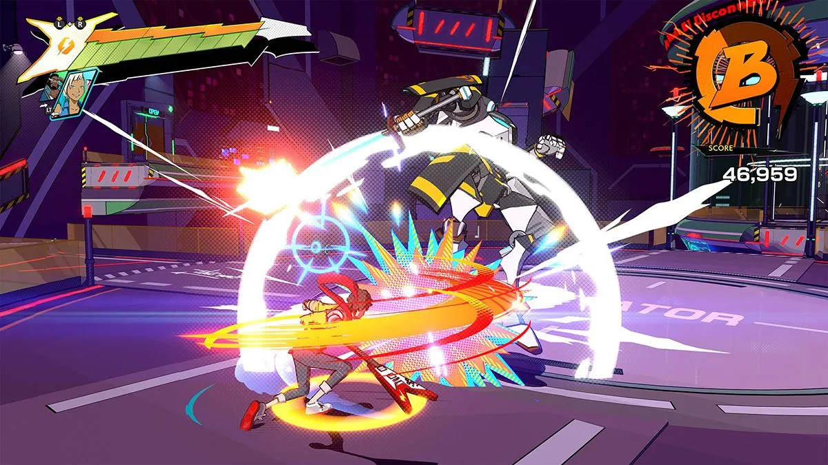 Ảnh chụp màn hình game Hi-Fi Rush của Tango Gameworks, minh chứng cho thành công của game có quy mô vừa phải