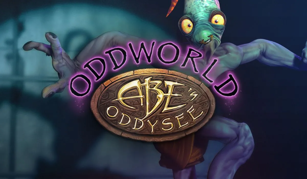 Ảnh quảng bá cho Oddworld Abe với nhân vật chính Abe.