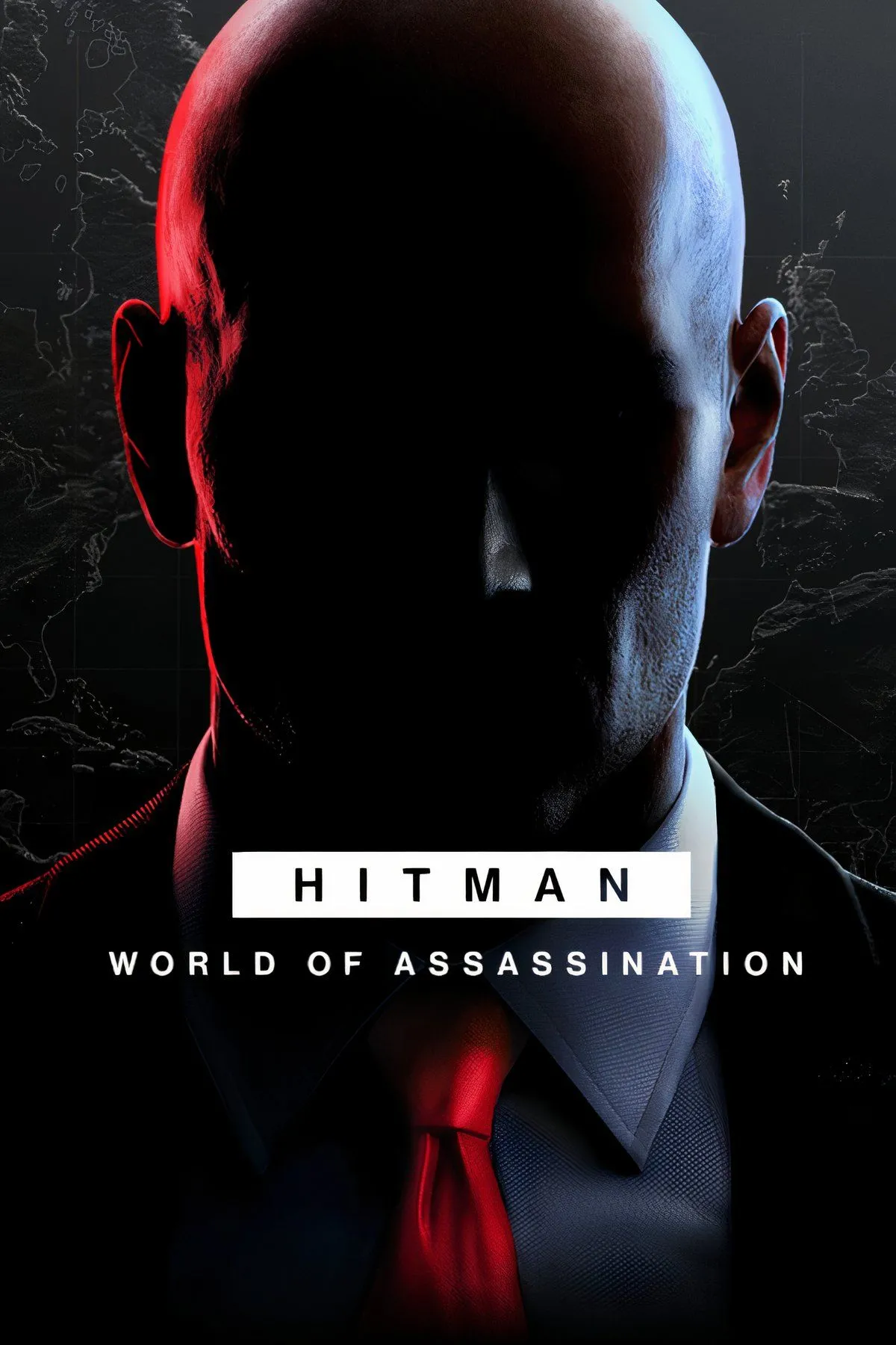 Bìa game Hitman: World of Assassination trên Nintendo Switch 2, hiển thị Agent 47 trong trang phục đặc trưng.