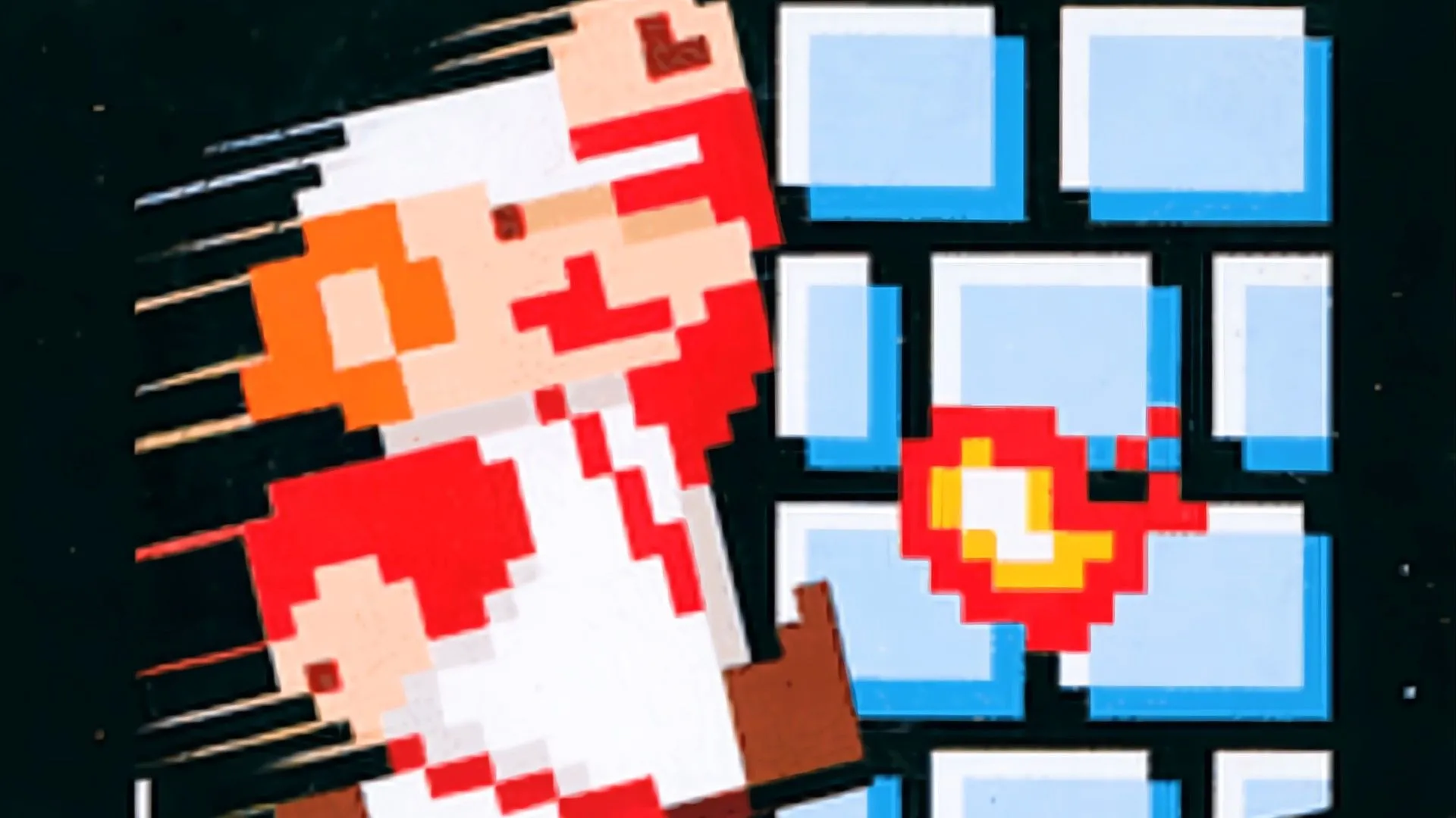 Bìa hộp game Super Mario Bros. với hình ảnh Mario đang nhảy