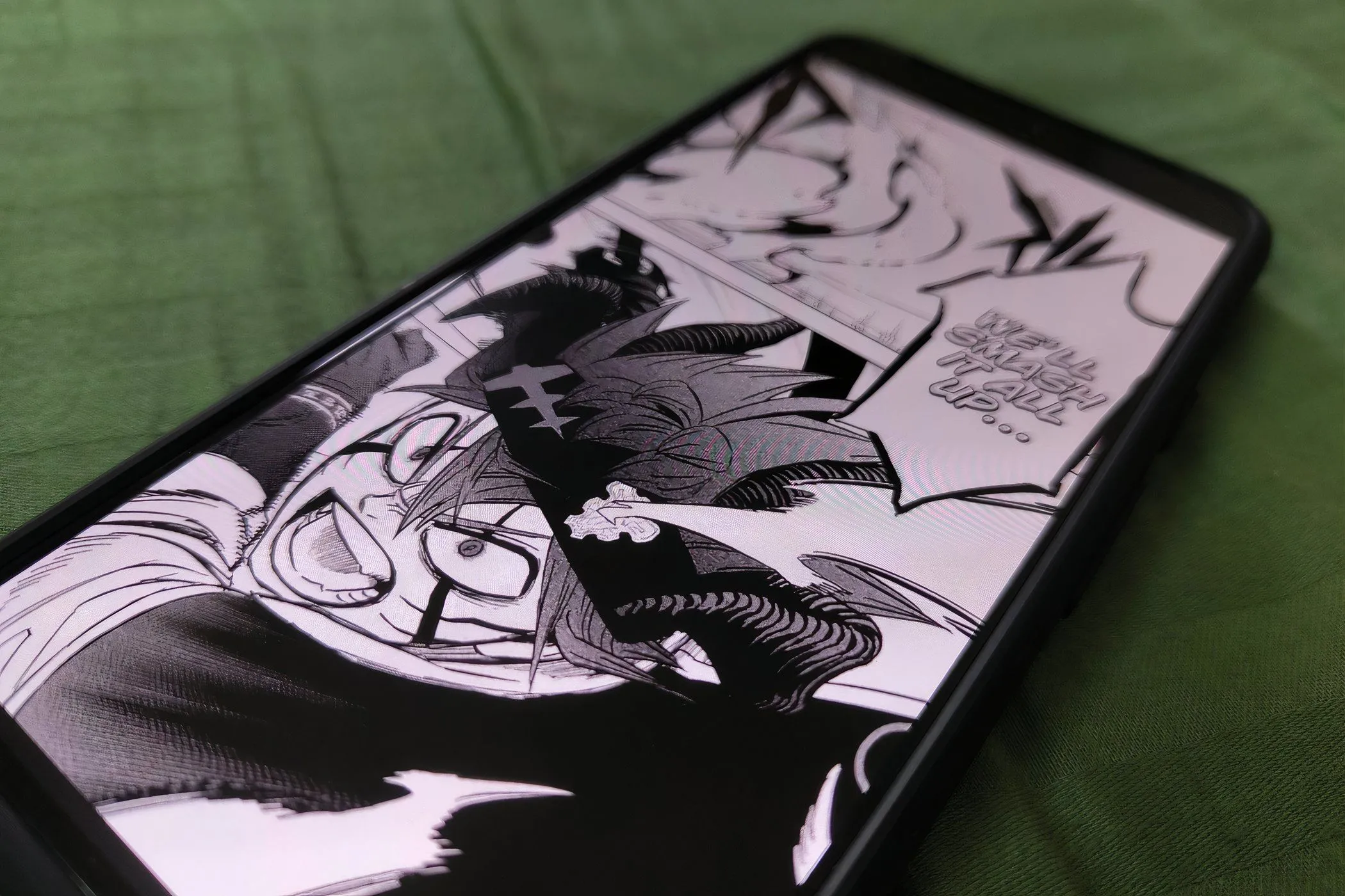 Biểu tượng ứng dụng MANGA Plus, nền tảng đọc truyện tranh Nhật Bản miễn phí chính thức