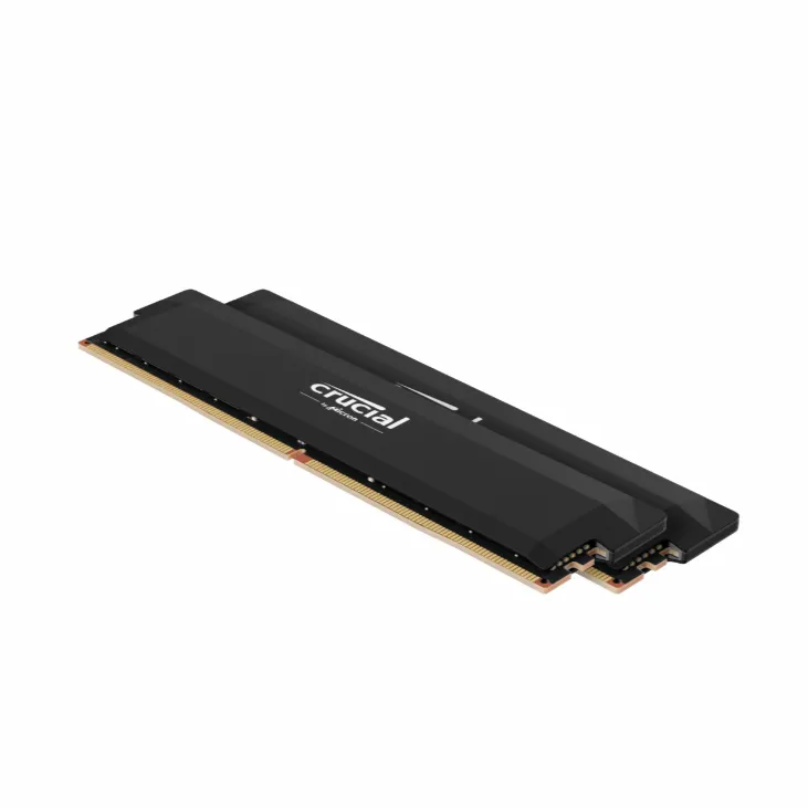 Bộ kit RAM Crucial Pro DDR5 32GB không RGB mang lại hiệu năng ổn định