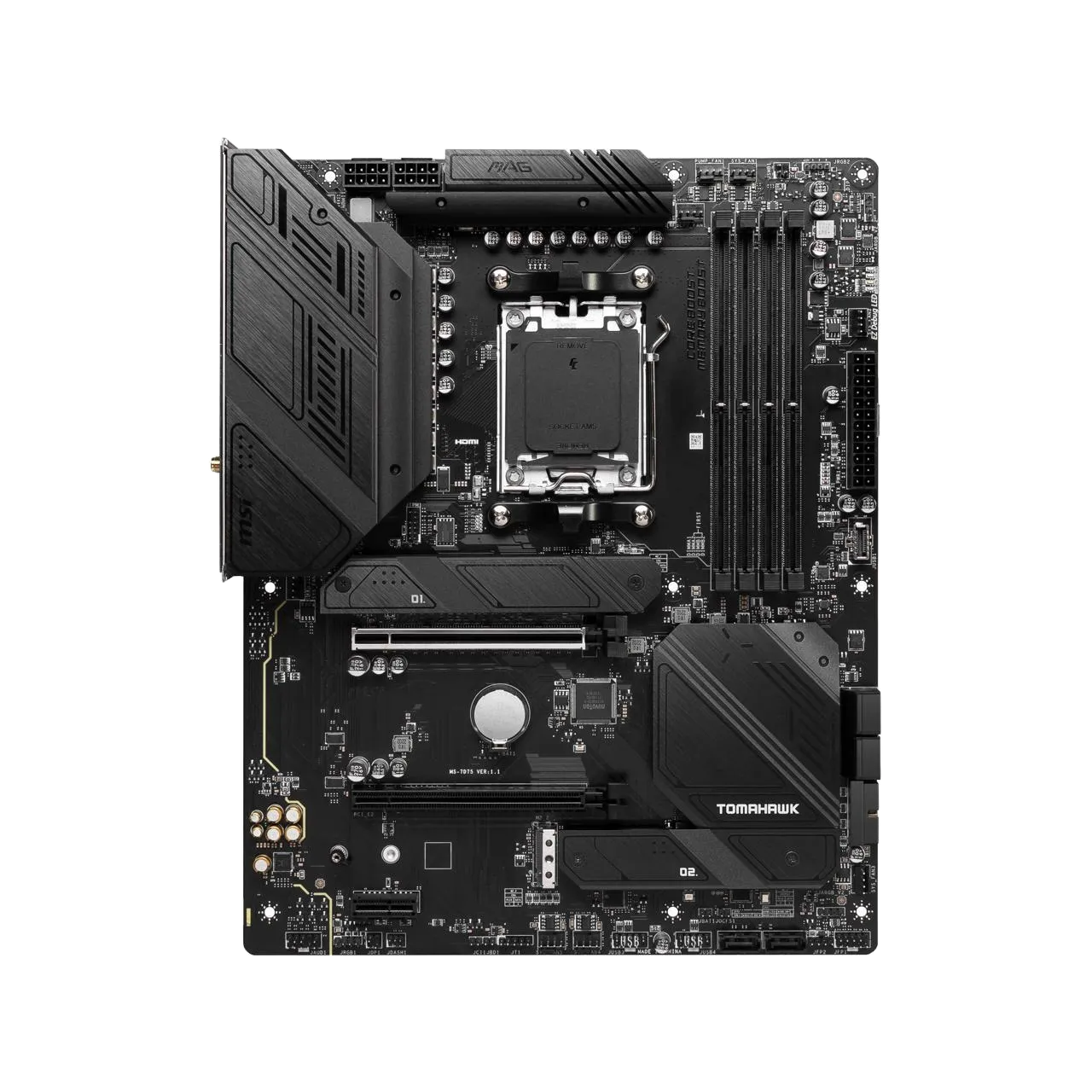 Bo mạch chủ MSI MAG B650 Tomahawk WiFi Gaming, tích hợp Wi-Fi cho hiệu năng ổn định