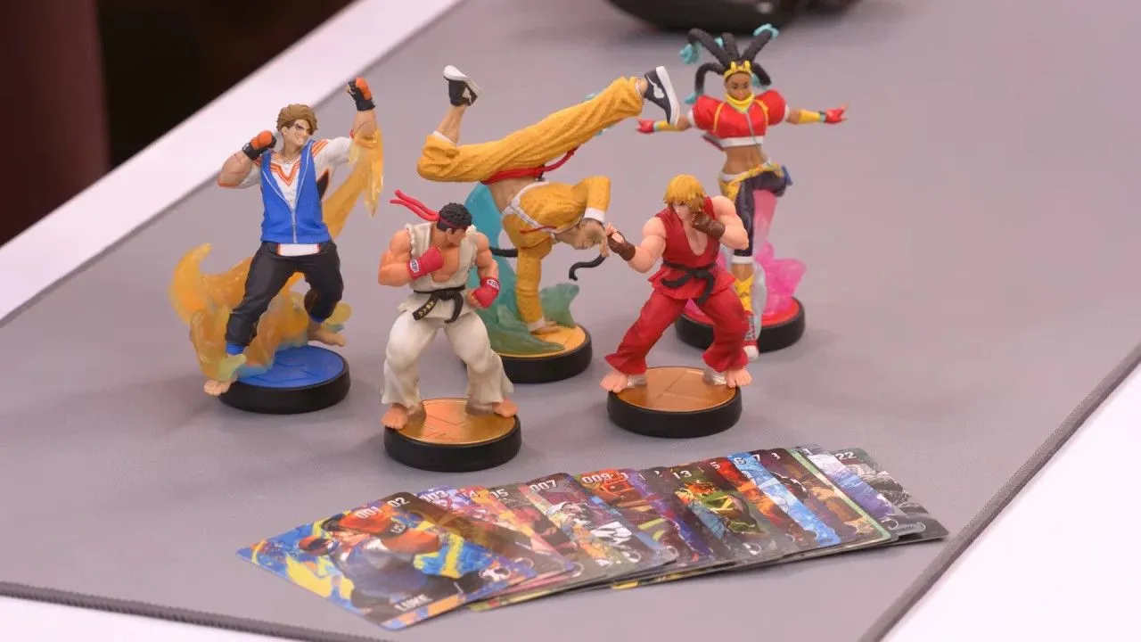 Các mô hình và thẻ Amiibo chủ đề Street Fighter 6 sắp ra mắt.