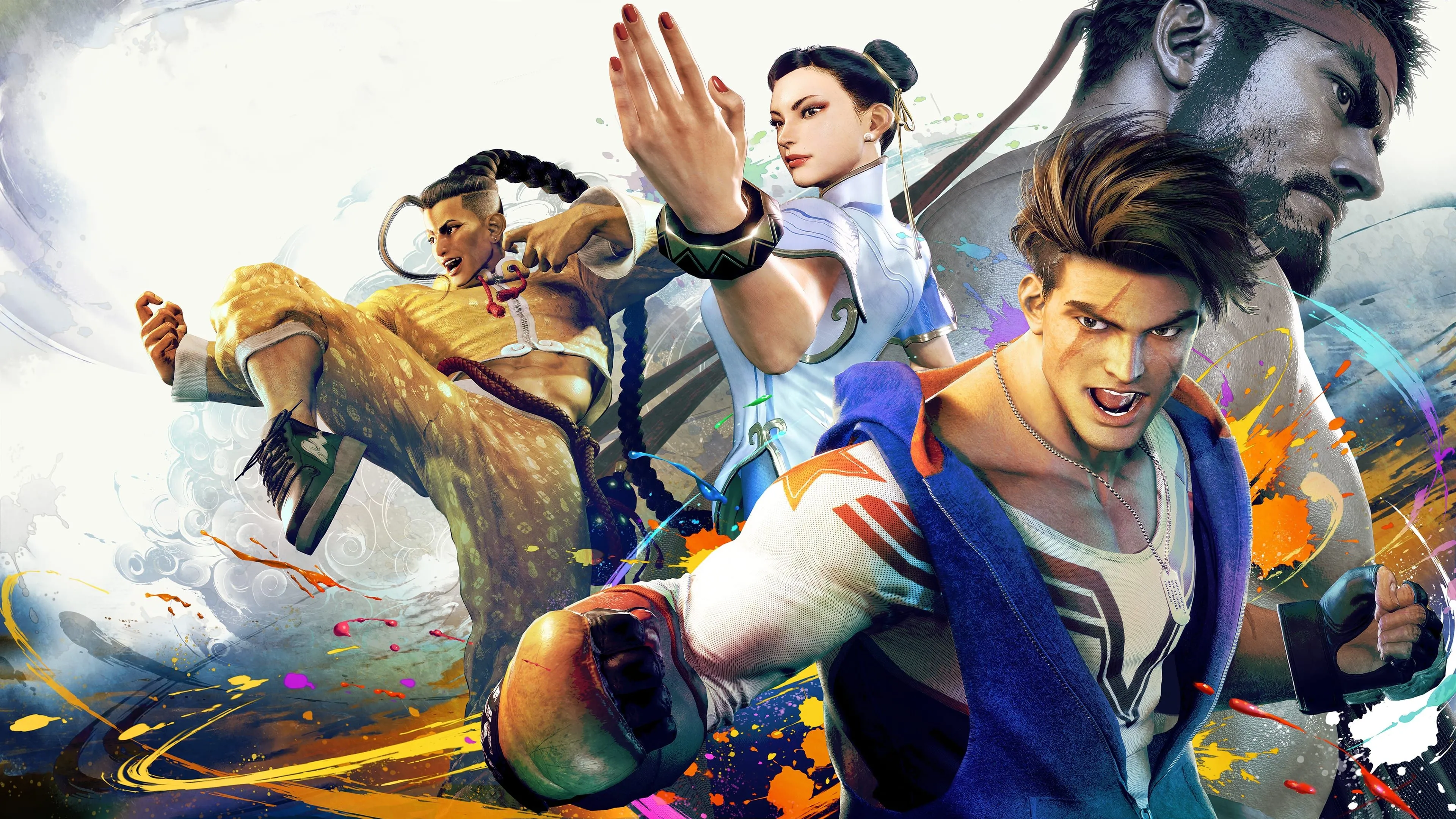 Các nhân vật quen thuộc của Street Fighter 6, một trong những tựa game bên thứ ba hấp dẫn trên Nintendo Switch 2.