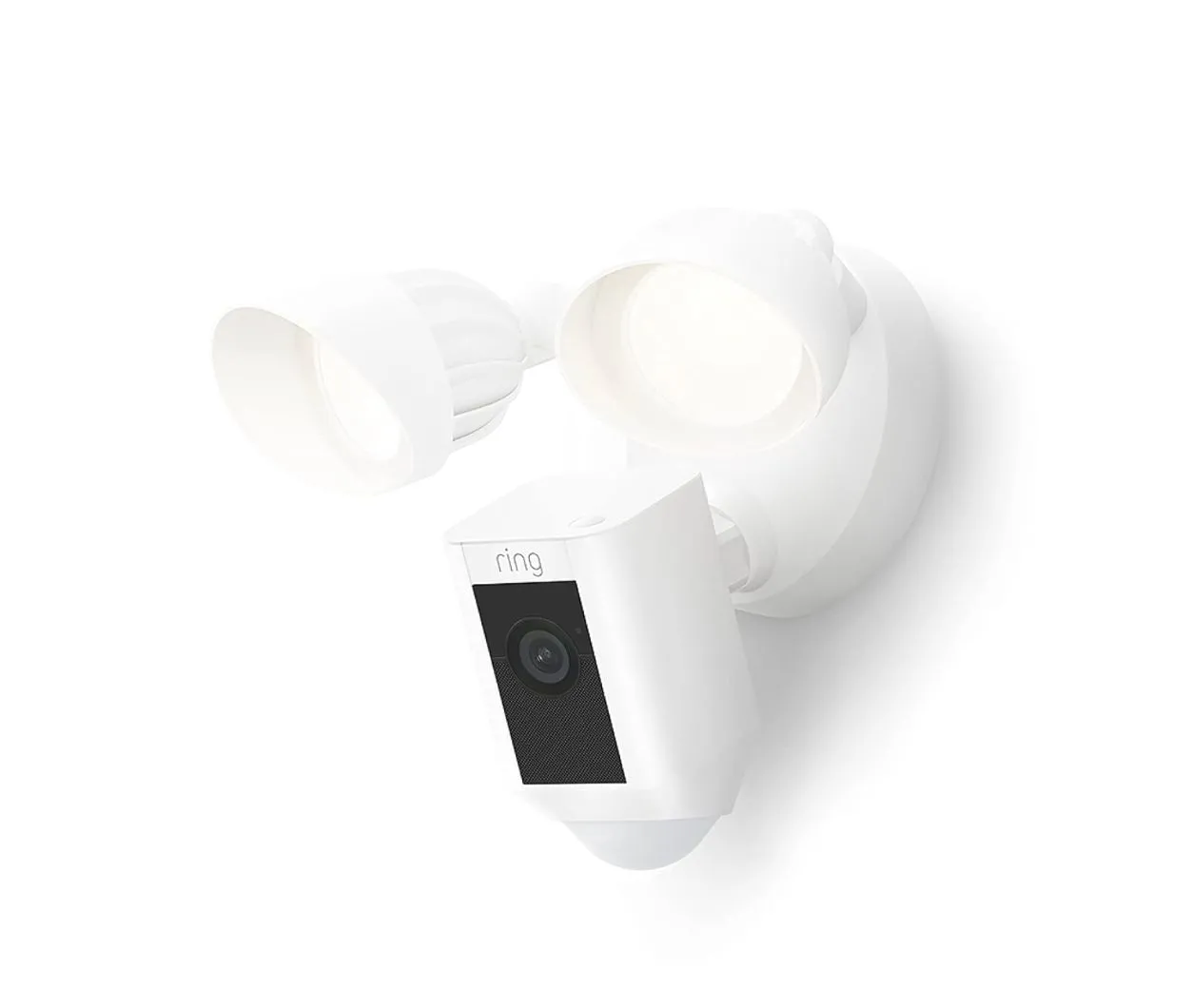 Camera an ninh Ring Floodlight Cam Wired Plus với đèn chiếu sáng