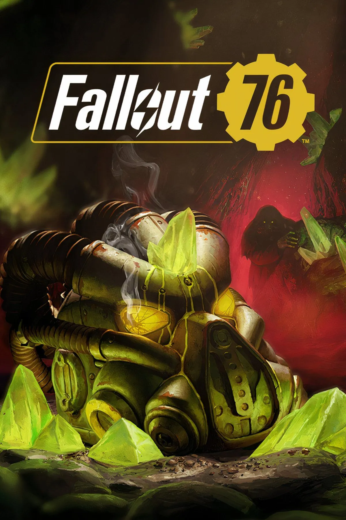 Cảnh quan hoang tàn trong Fallout 76 với người chơi khám phá thế giới hậu tận thế, minh họa môi trường rộng lớn của tựa game nhập vai.