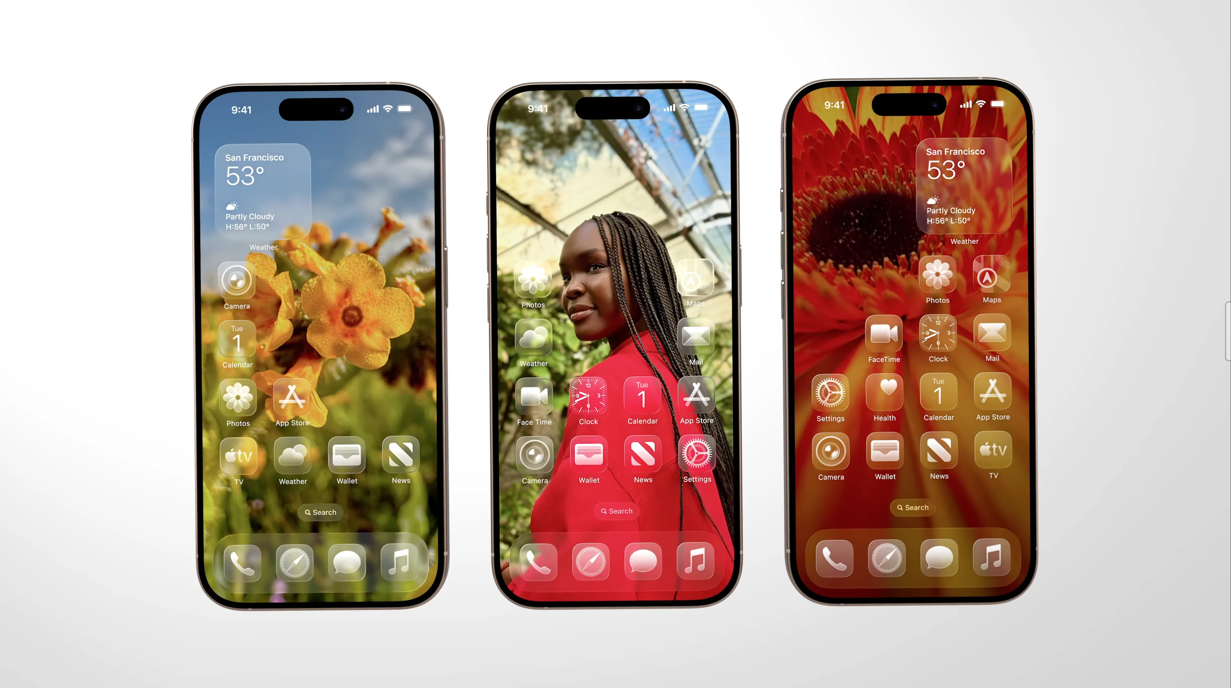 Chế độ &quot;clear look&quot; của iOS 26 Liquid Glass