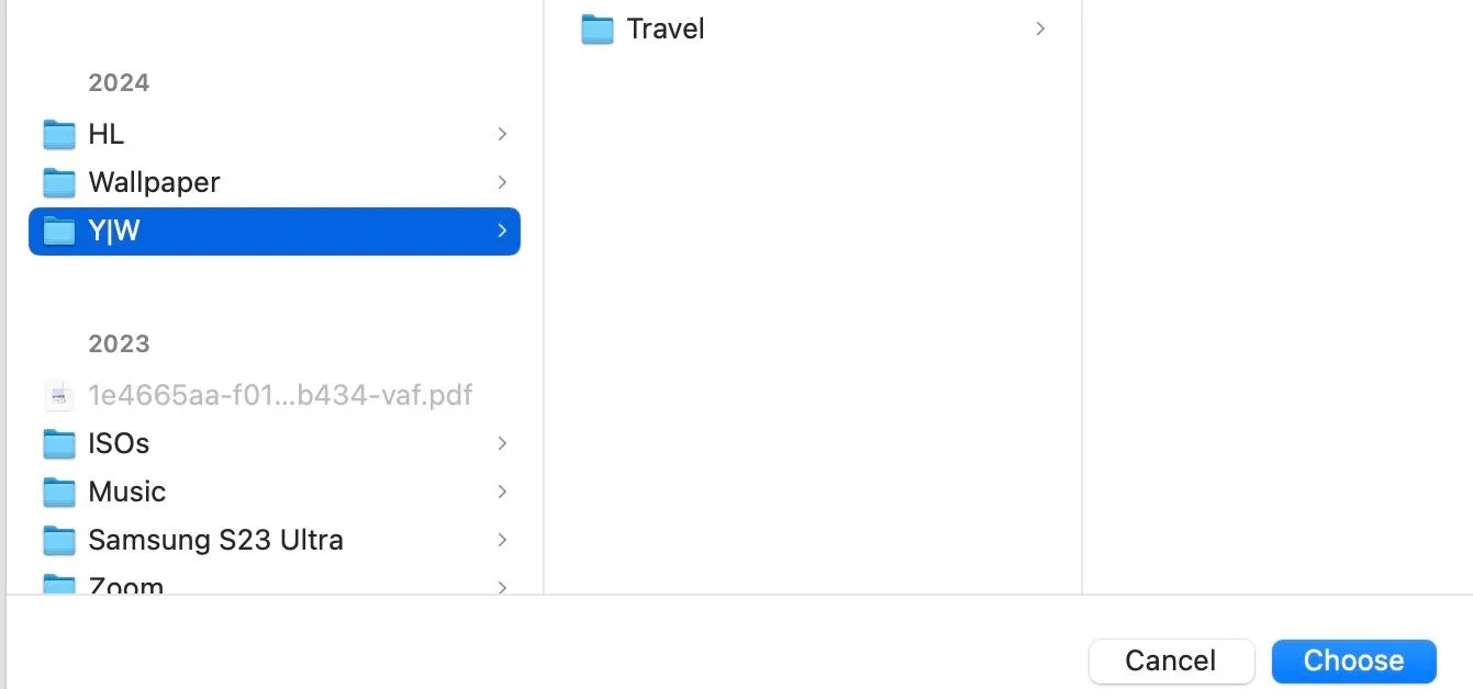 Chọn một thư mục để ngăn Spotlight tìm kiếm trên máy Mac.