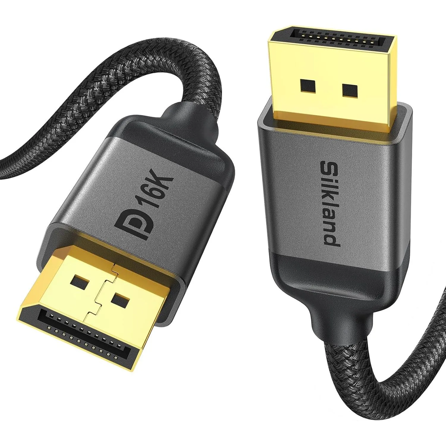 Đầu nối cáp DisplayPort chất lượng cao, minh họa kết nối tín hiệu DisplayPort