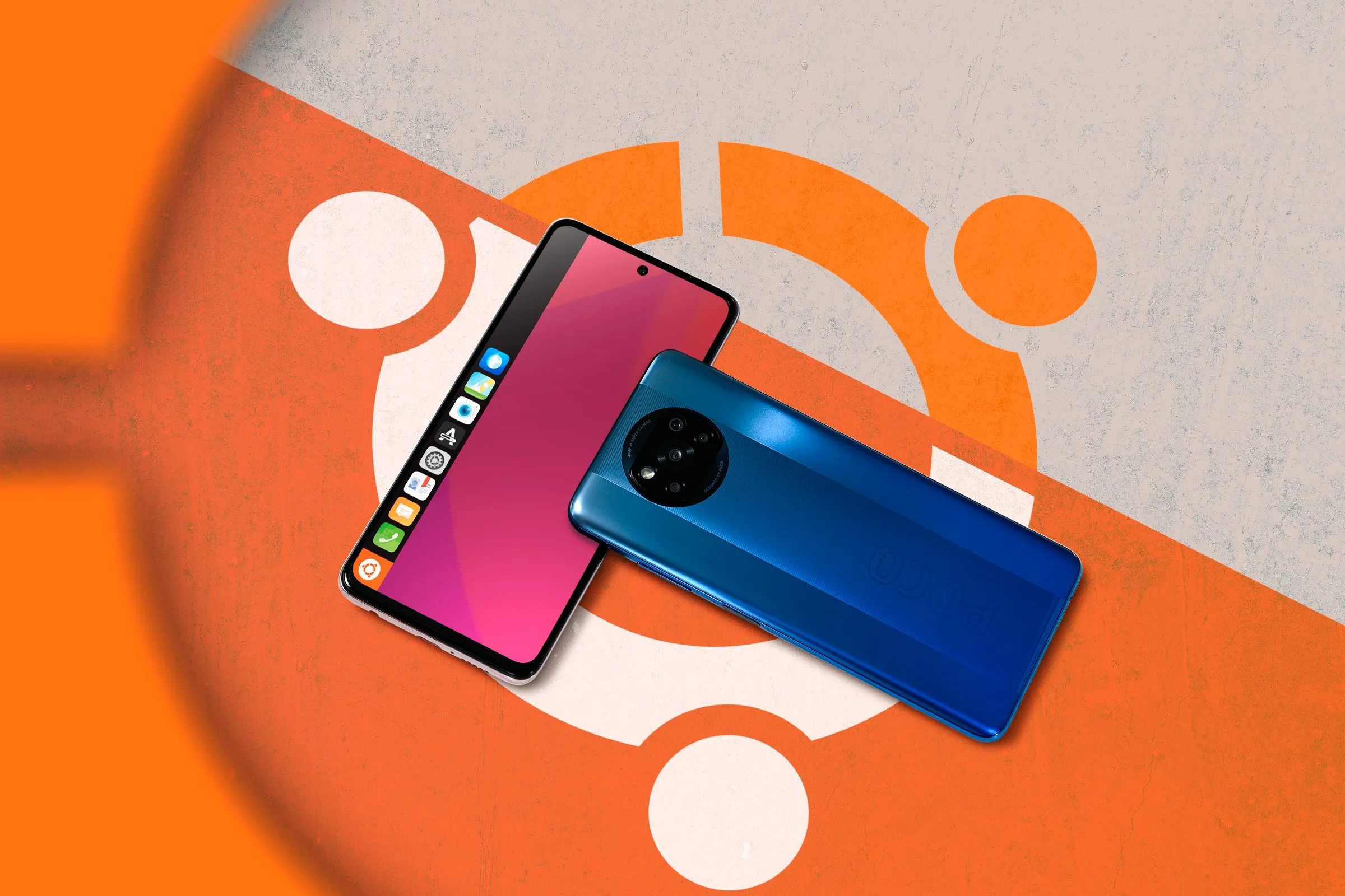 Điện thoại chạy Ubuntu Touch, một hệ điều hành mã nguồn mở khác từng cạnh tranh với Firefox OS.