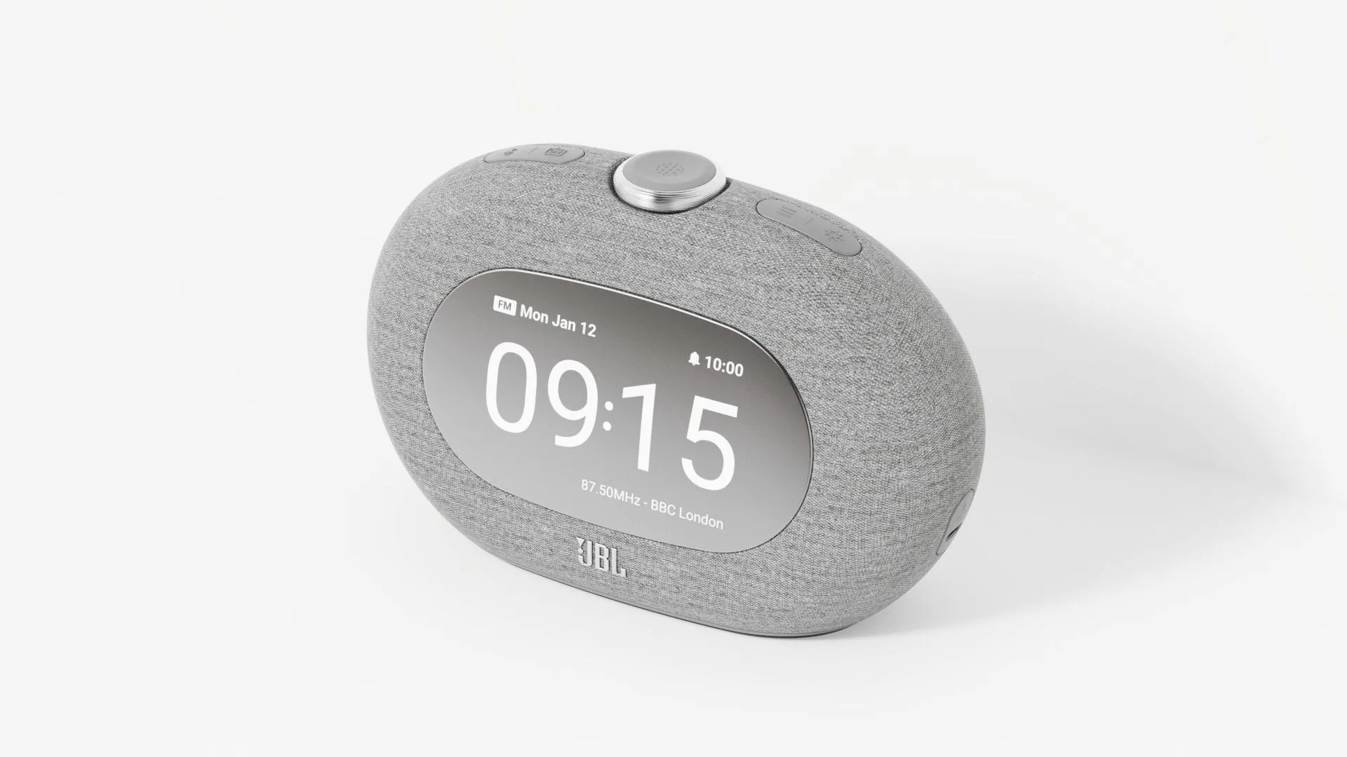 Đồng hồ thông minh JBL Horizon 3 màu xám trên nền xám