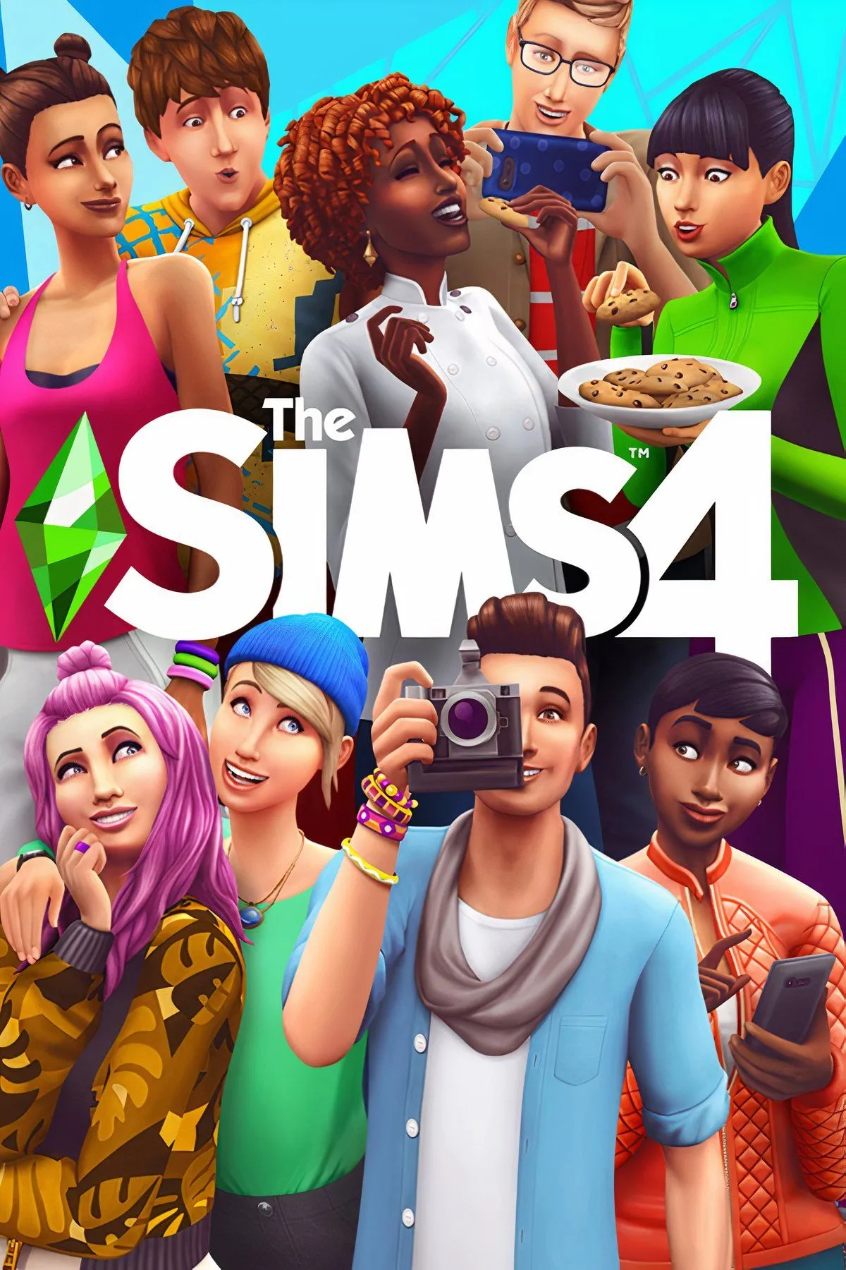 Gia đình The Sims 4 tận hưởng cuộc sống trong ngôi nhà tự thiết kế