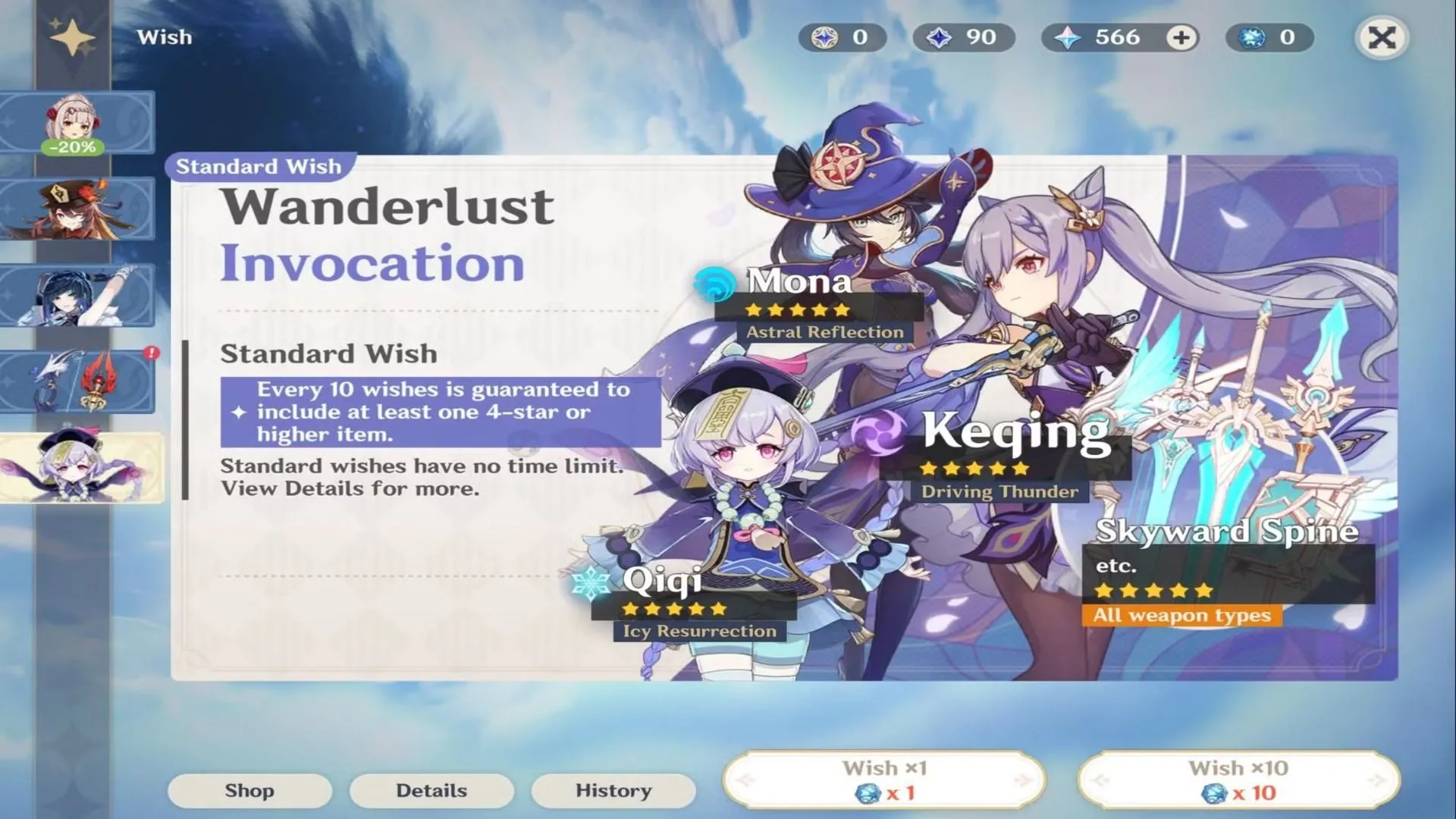 Giao diện quay gacha trong game Genshin Impact, đại diện cho cơ chế gacha phổ biến