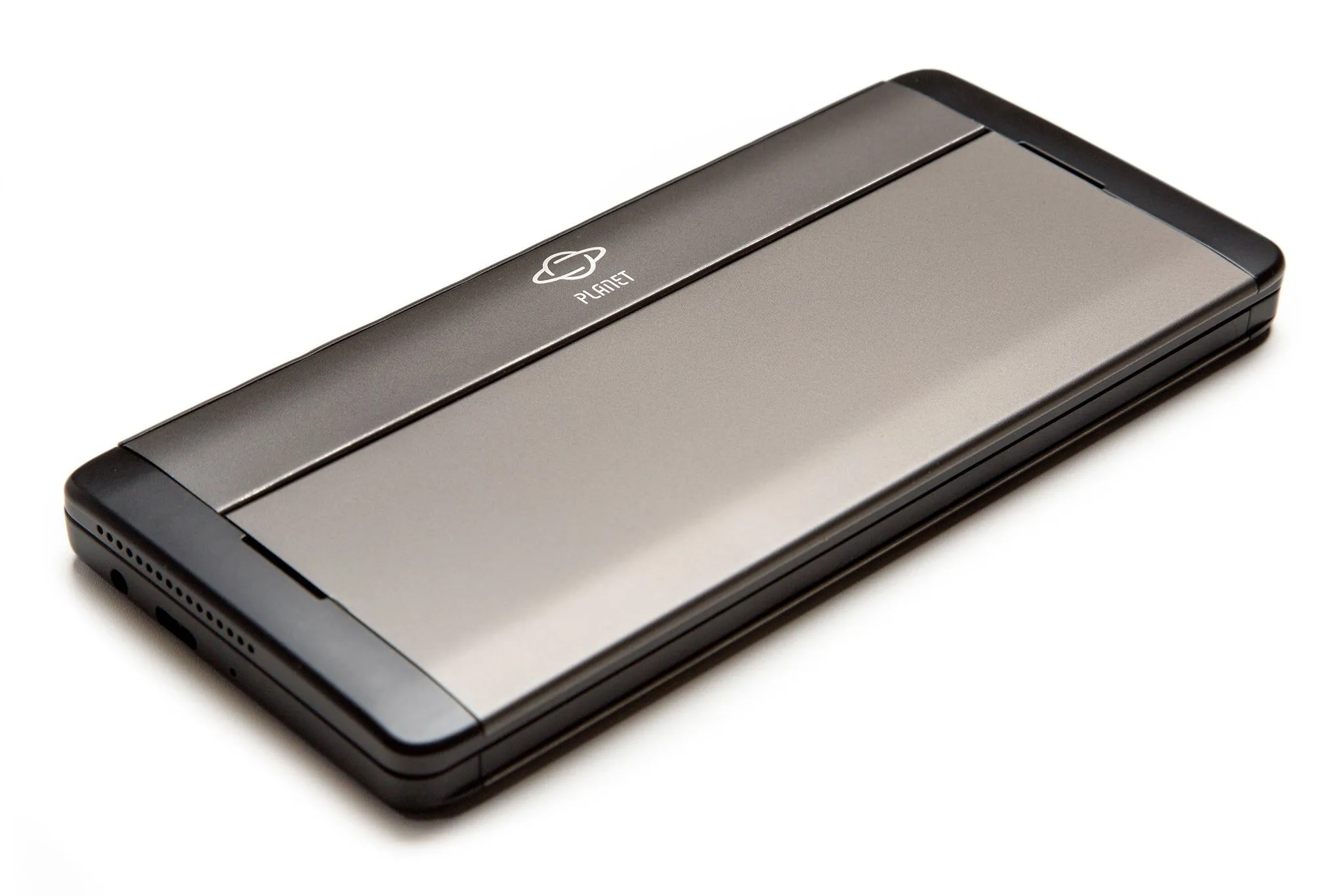 Góc nhìn cận cảnh bàn phím vật lý trên thiết bị Gemini PDA.