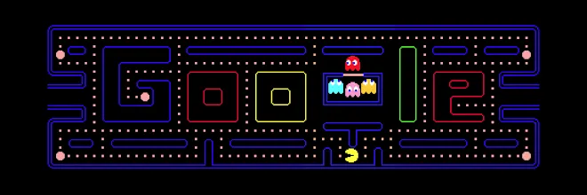 Google Doodle Pac-Man kỷ niệm 30 năm ra mắt