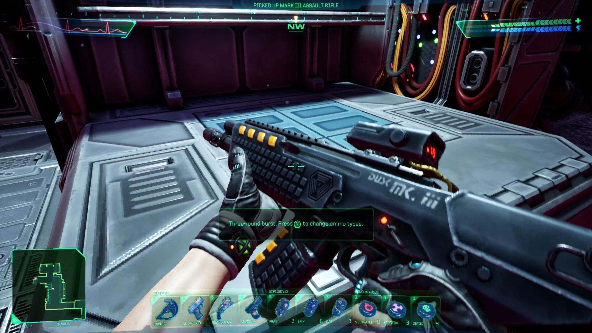 Hình ảnh đồ họa ấn tượng từ System Shock Remake 2023, tựa game Immersive Sim kinh điển