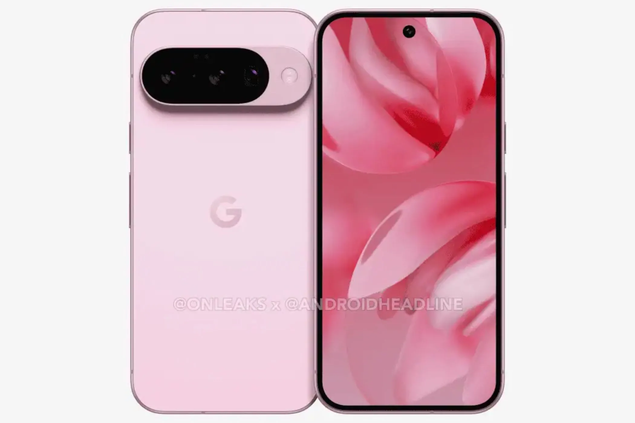 Hình ảnh render dự kiến của điện thoại Google Pixel 10