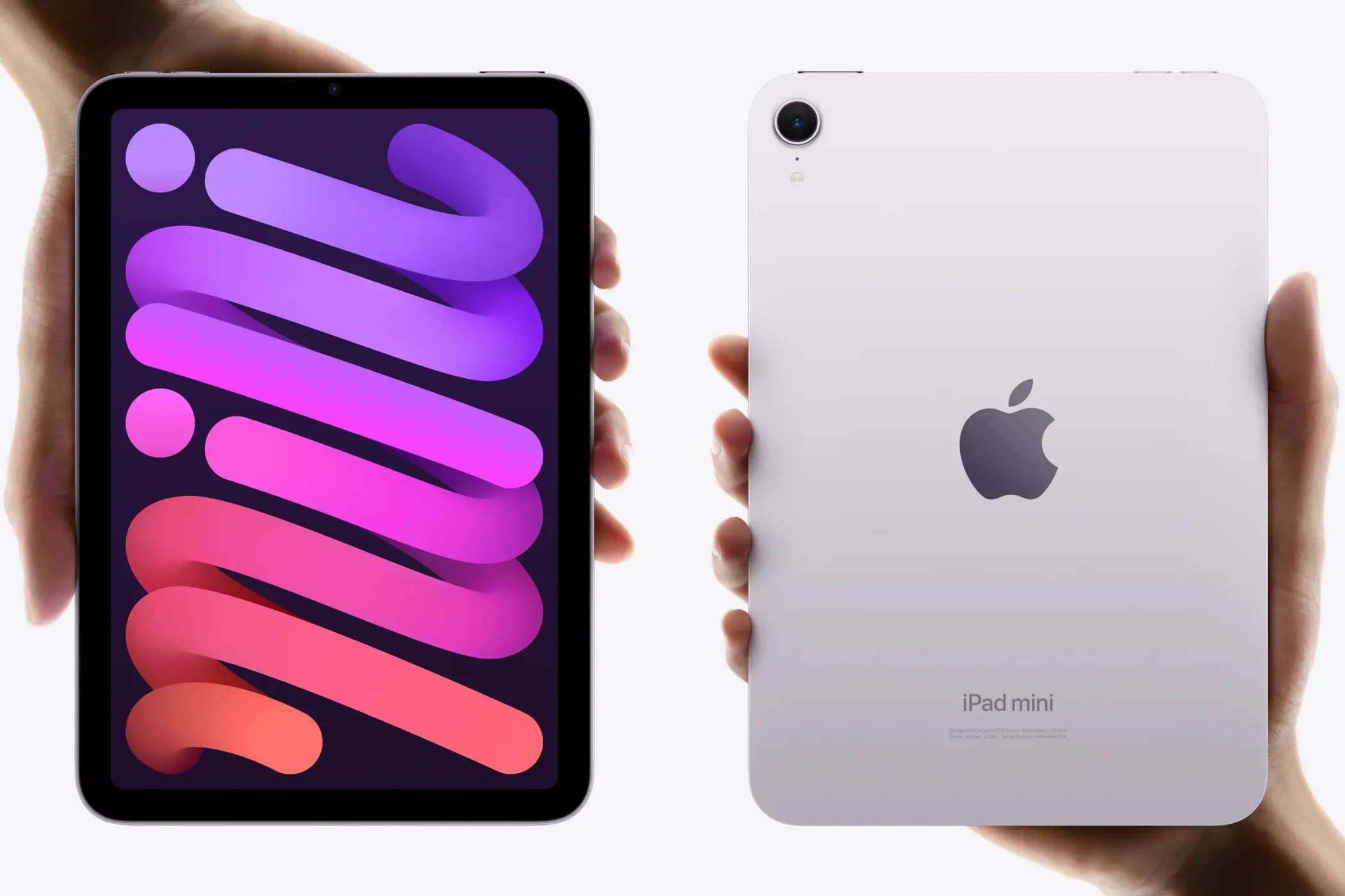 iPad mini thế hệ mới hiển thị màn hình và camera sau, ví dụ điển hình về cách Apple đơn giản hóa tên gọi sản phẩm.